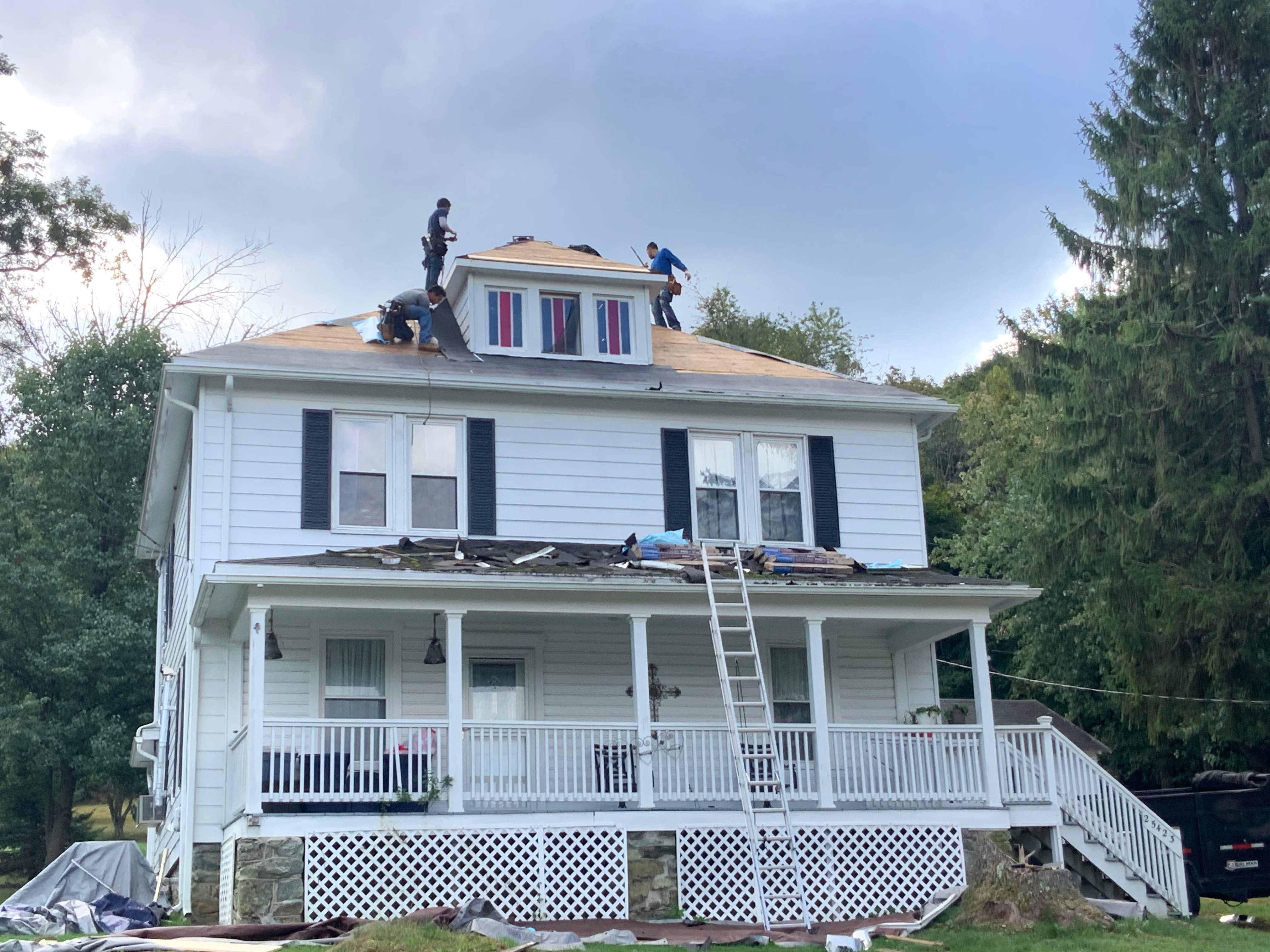 Residential Roofing Installation using Max Def Resawn Shake by Alpha Design Services
