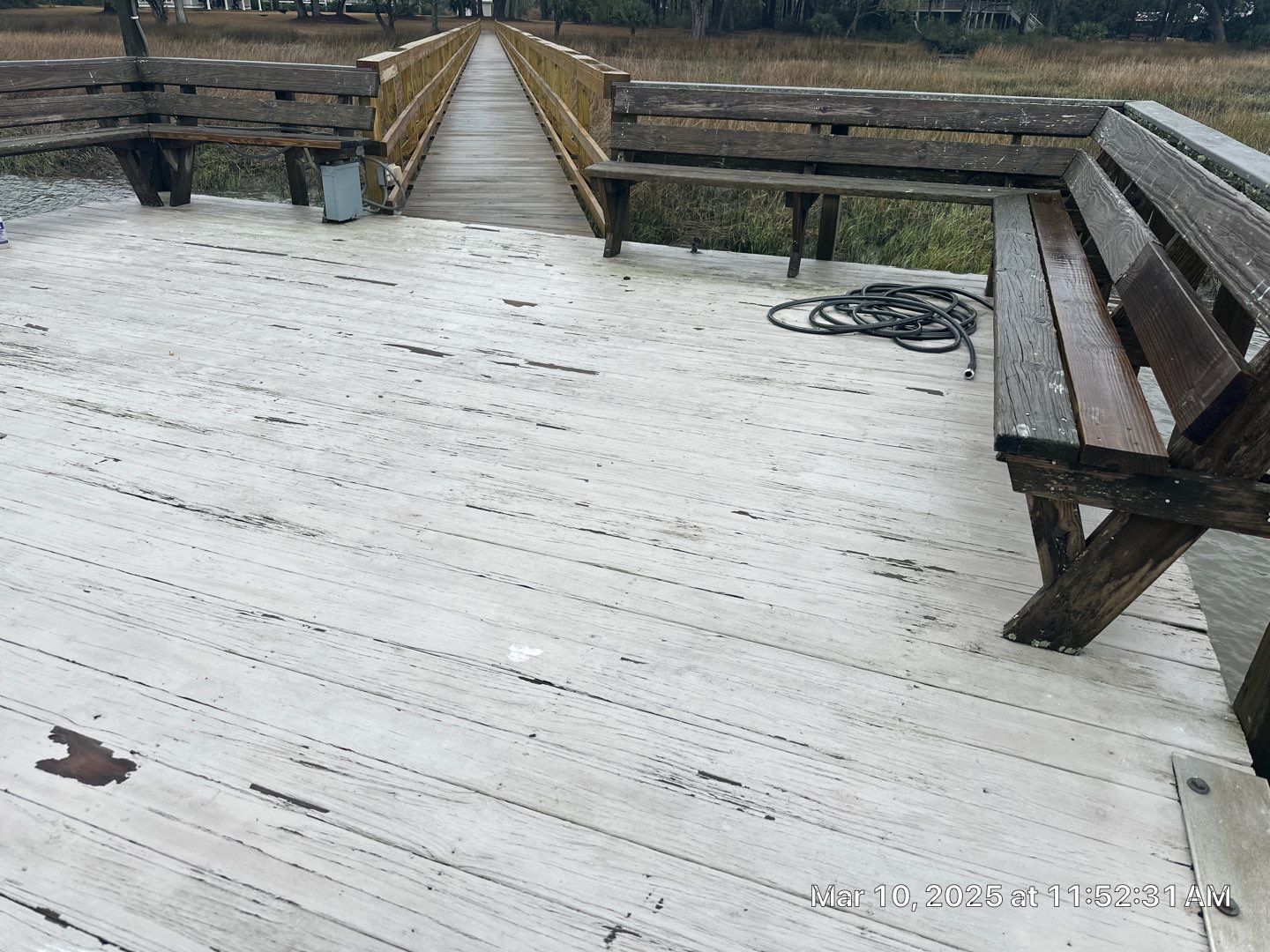Dock using Wood Sealant by DuraSeal