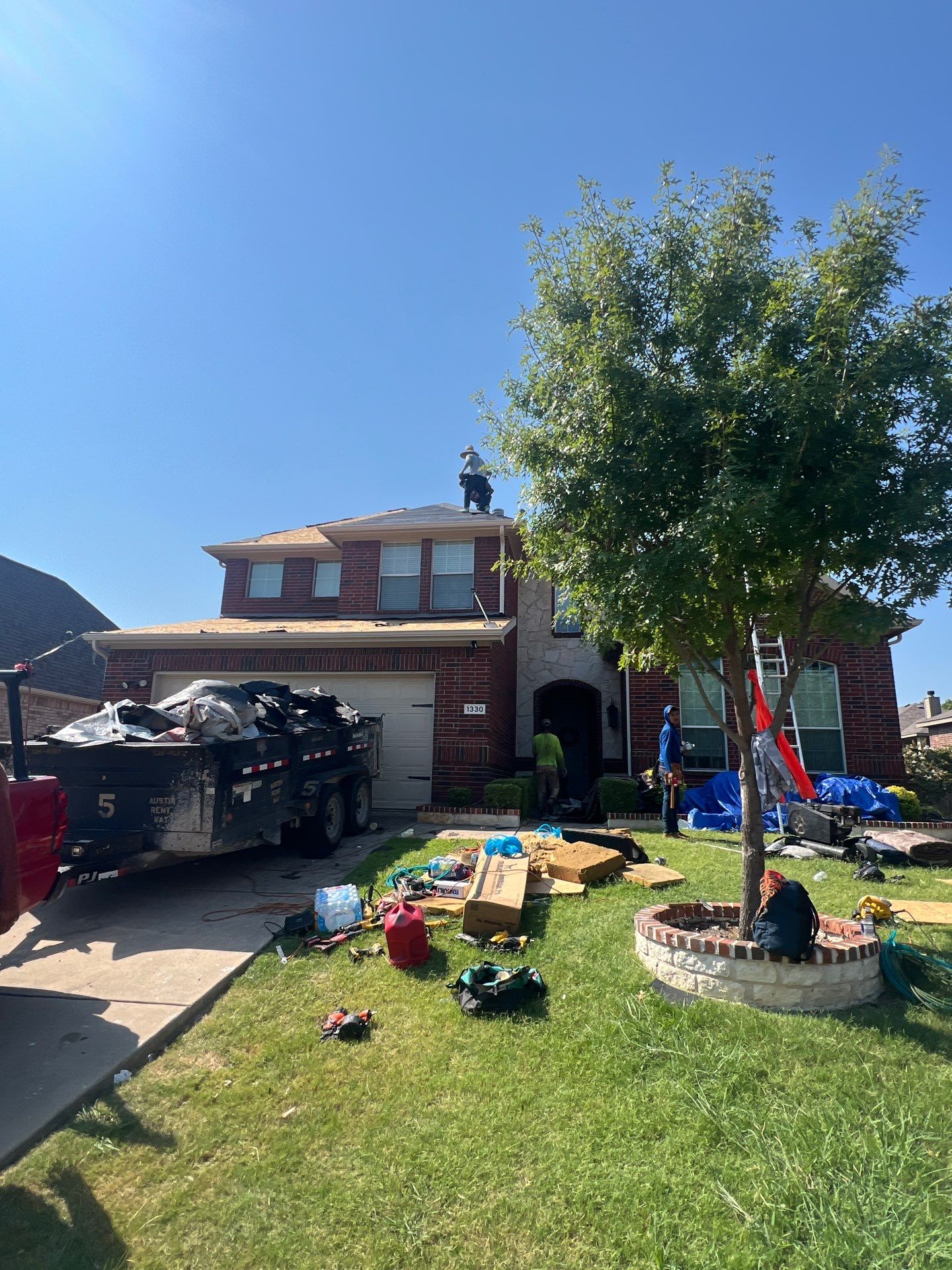 Project in Wylie by Rhino Roofing and General Contracting, LLC
