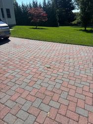 Paver Sealing & Polymeric Sand in Parsippany, NJ — Gallo Bros job photo