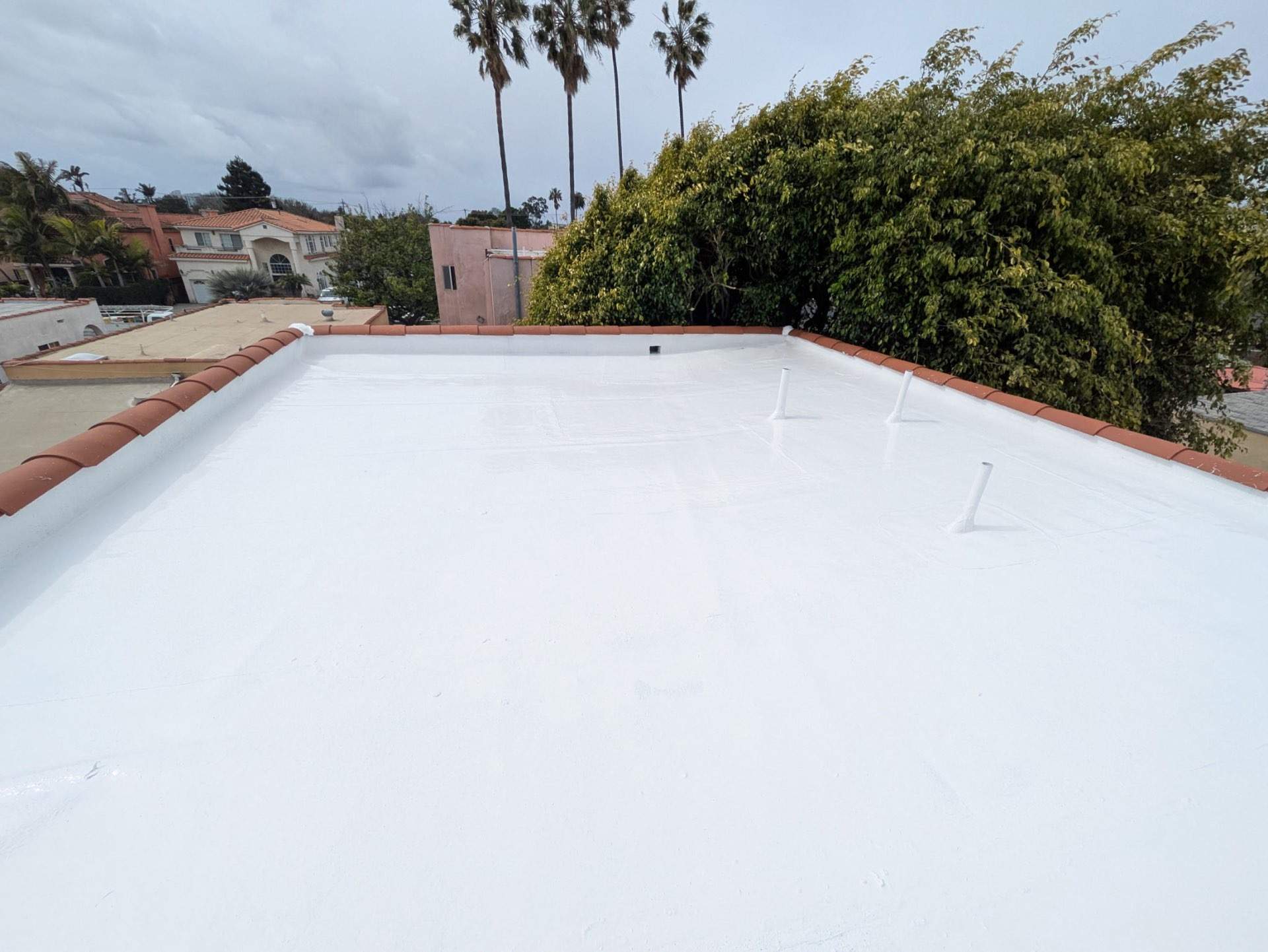 Commercial Silicone Roof System using ASC Silicone Membrane by Hull Brothers Roofing