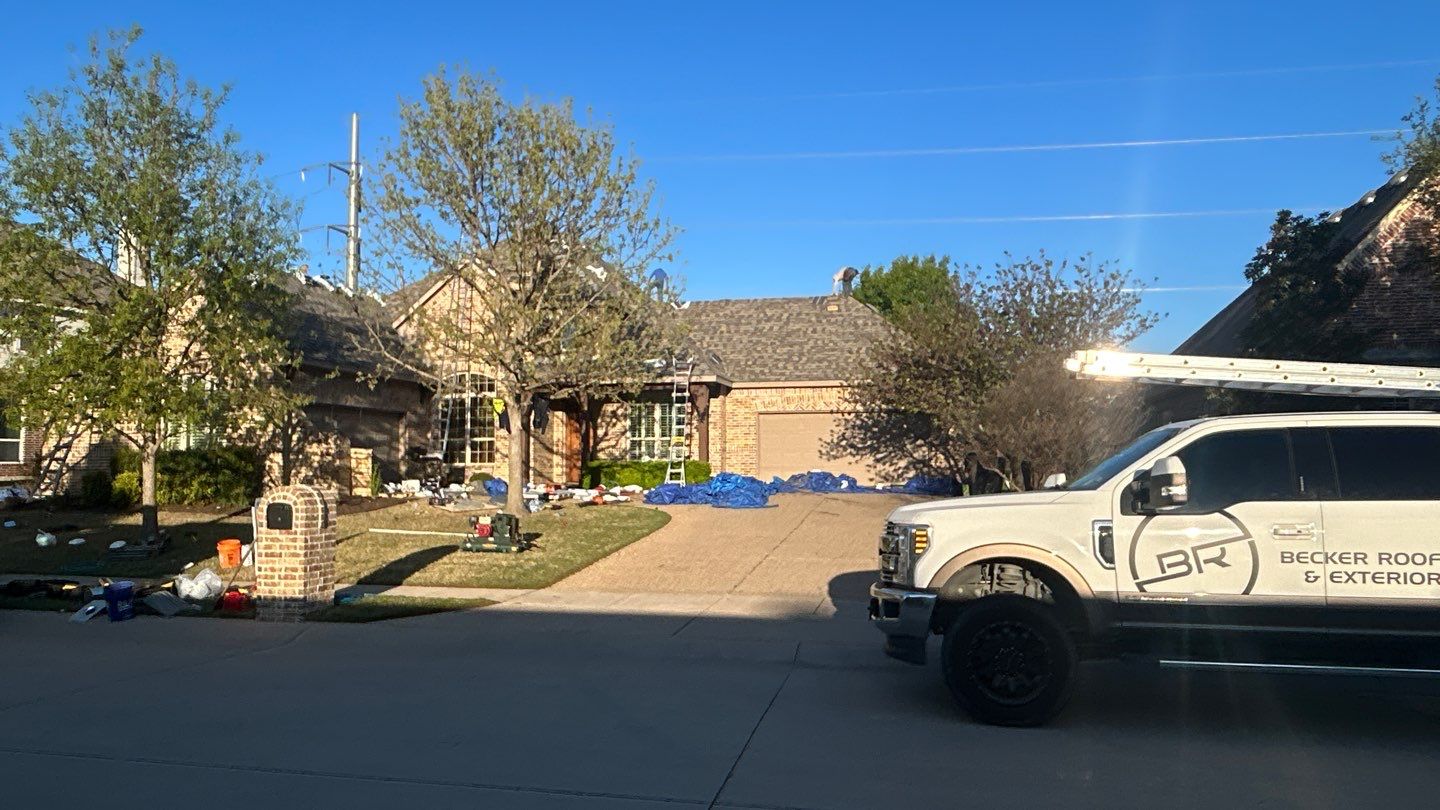 Residential Roofing Installation using Iko Dynasty by Becker Roofing and Exteriors
