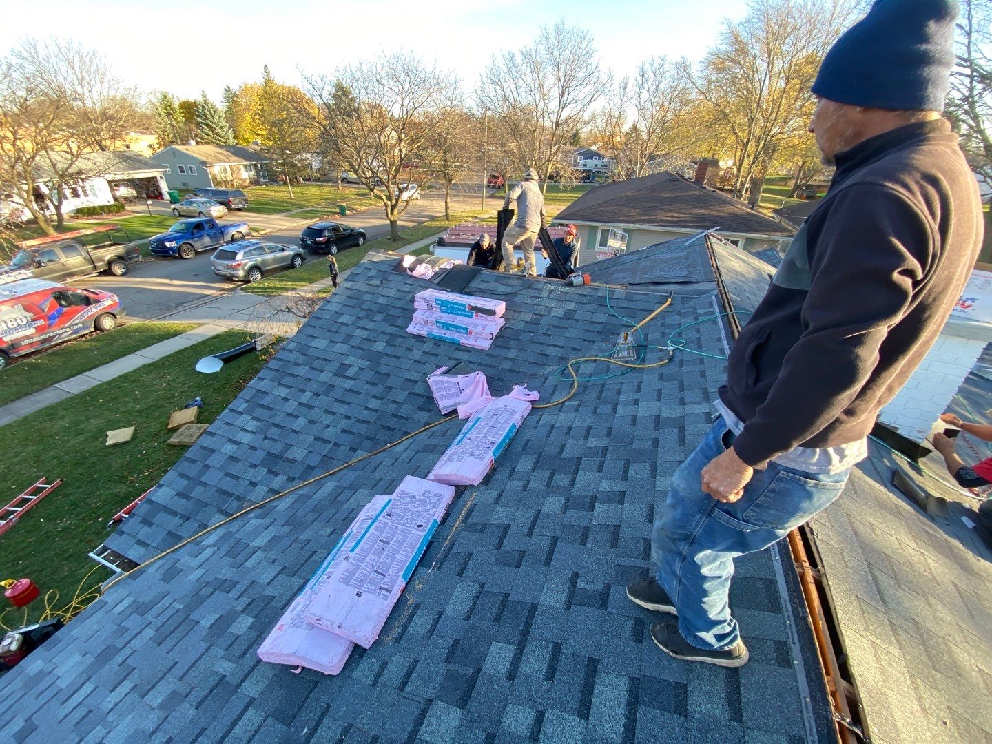 Roof Replacement using Owens Corning by 180 Contractors