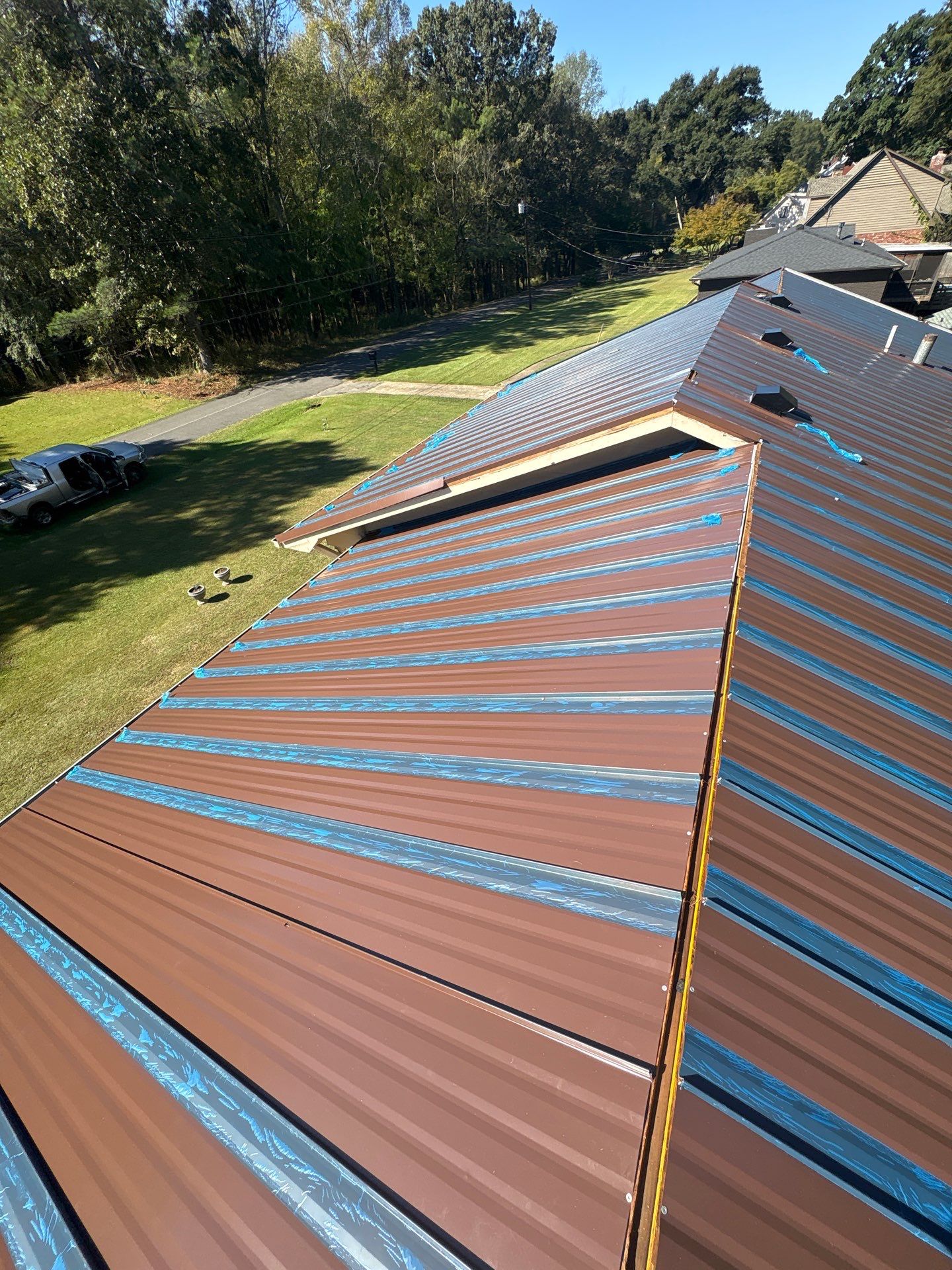 Standing Seam Metal Roof Installation in Trussville by NANOROOF Alabama
