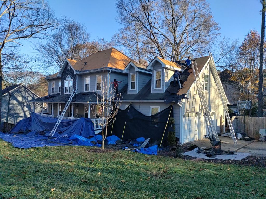 Residential Roofing Installation using Owens Corning by Inspector Roofing and Restoration