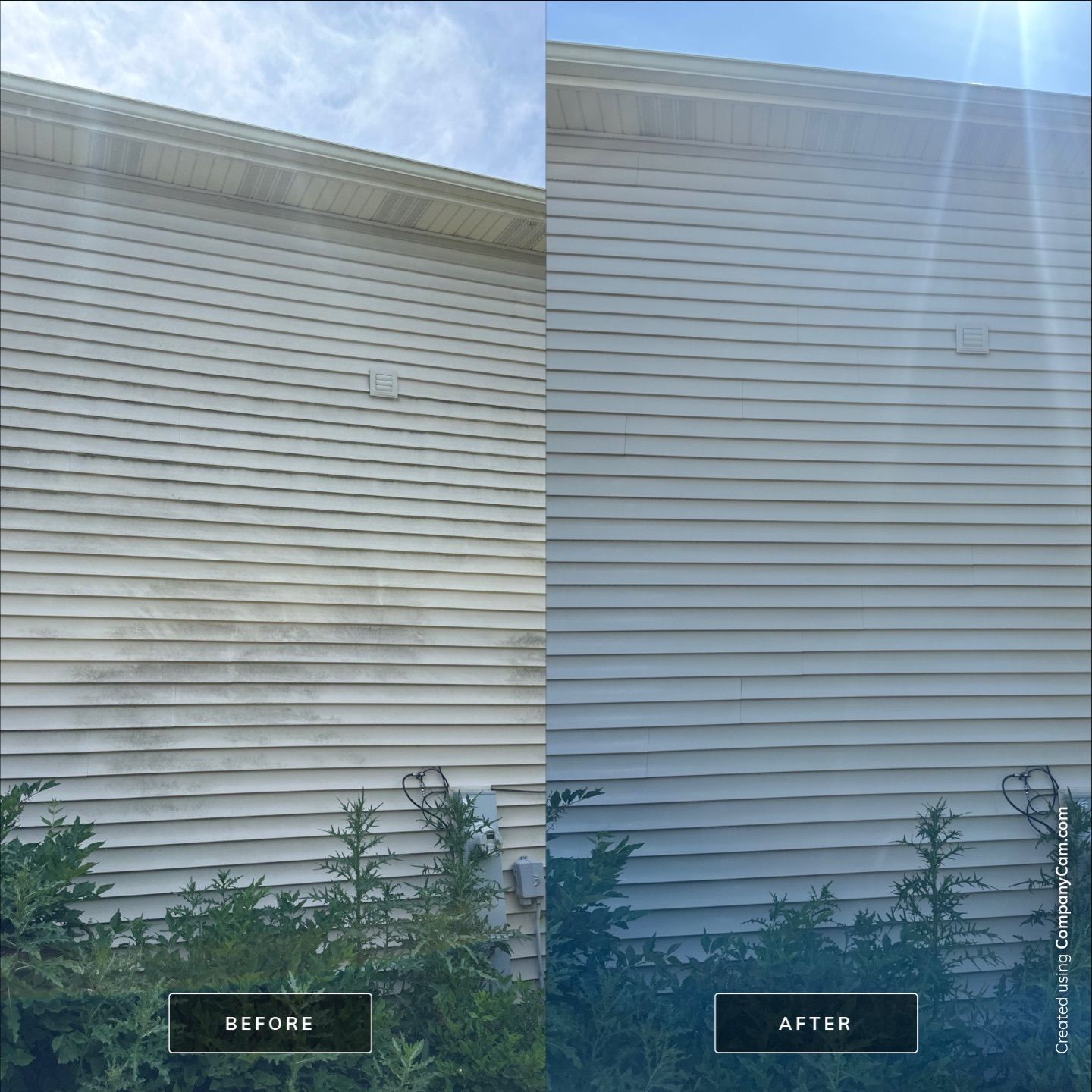 Project in Lake in the Hills by Simmons Power & Soft Washing