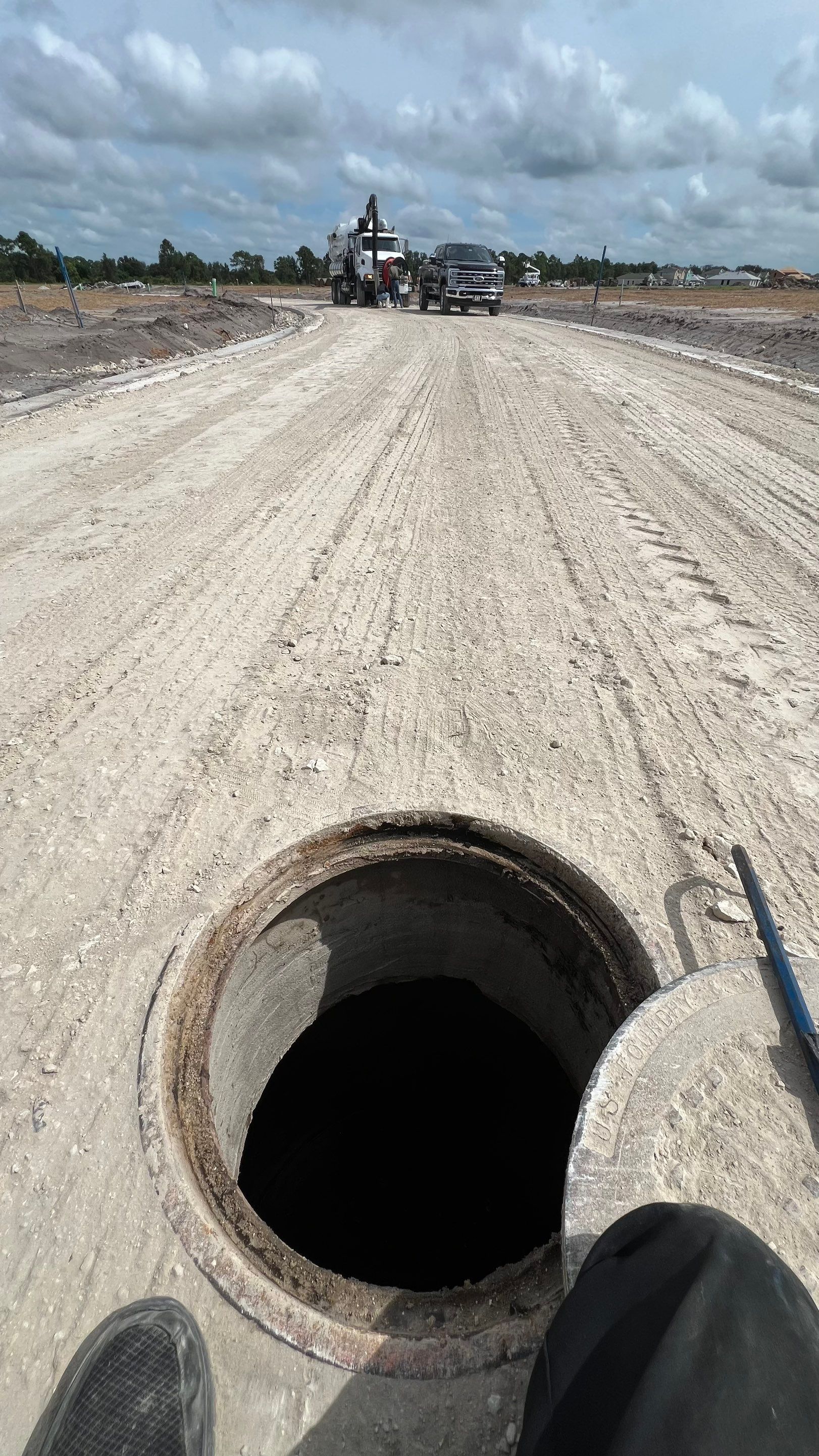 Lehigh Acres New Construction Community Sewer System Cleaning Part 2 by APS Power & Water