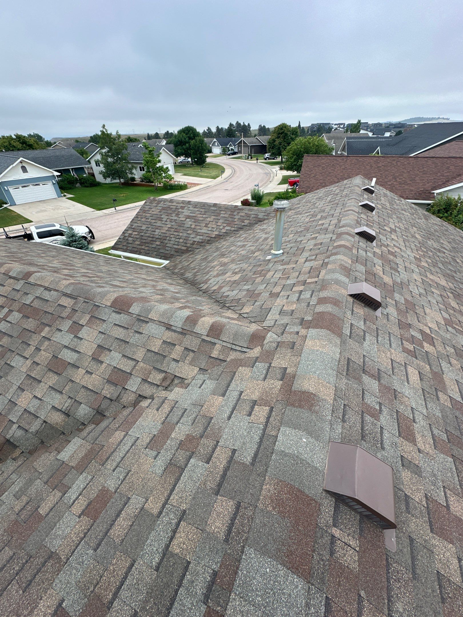 Malarkey Vista Shingle install in high wind neighborhood. by Weather-Tite Exteriors LLC