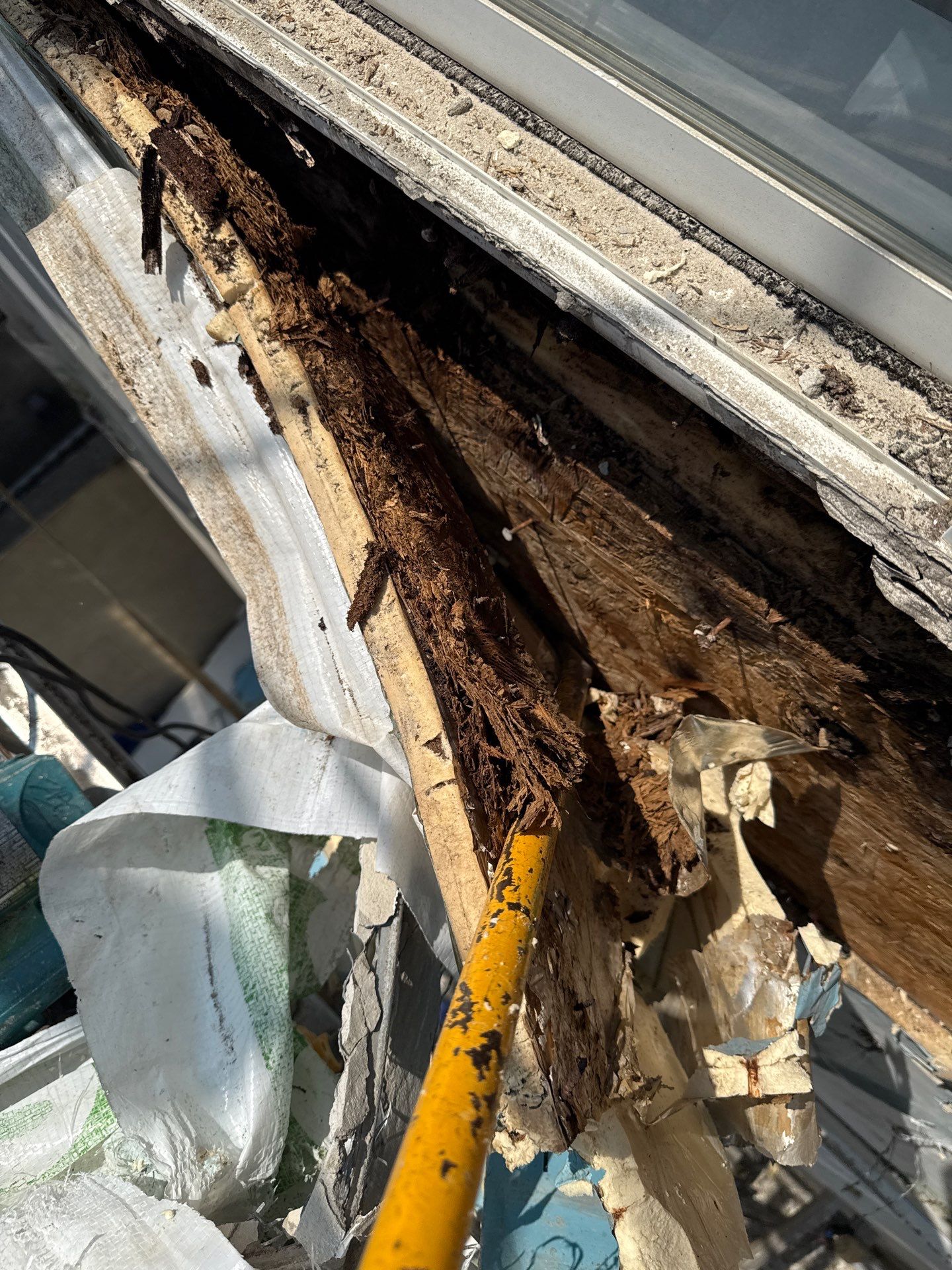 Back Wall & Fiberglass Roof deck Remediation by Philadelphia Quality Roofing