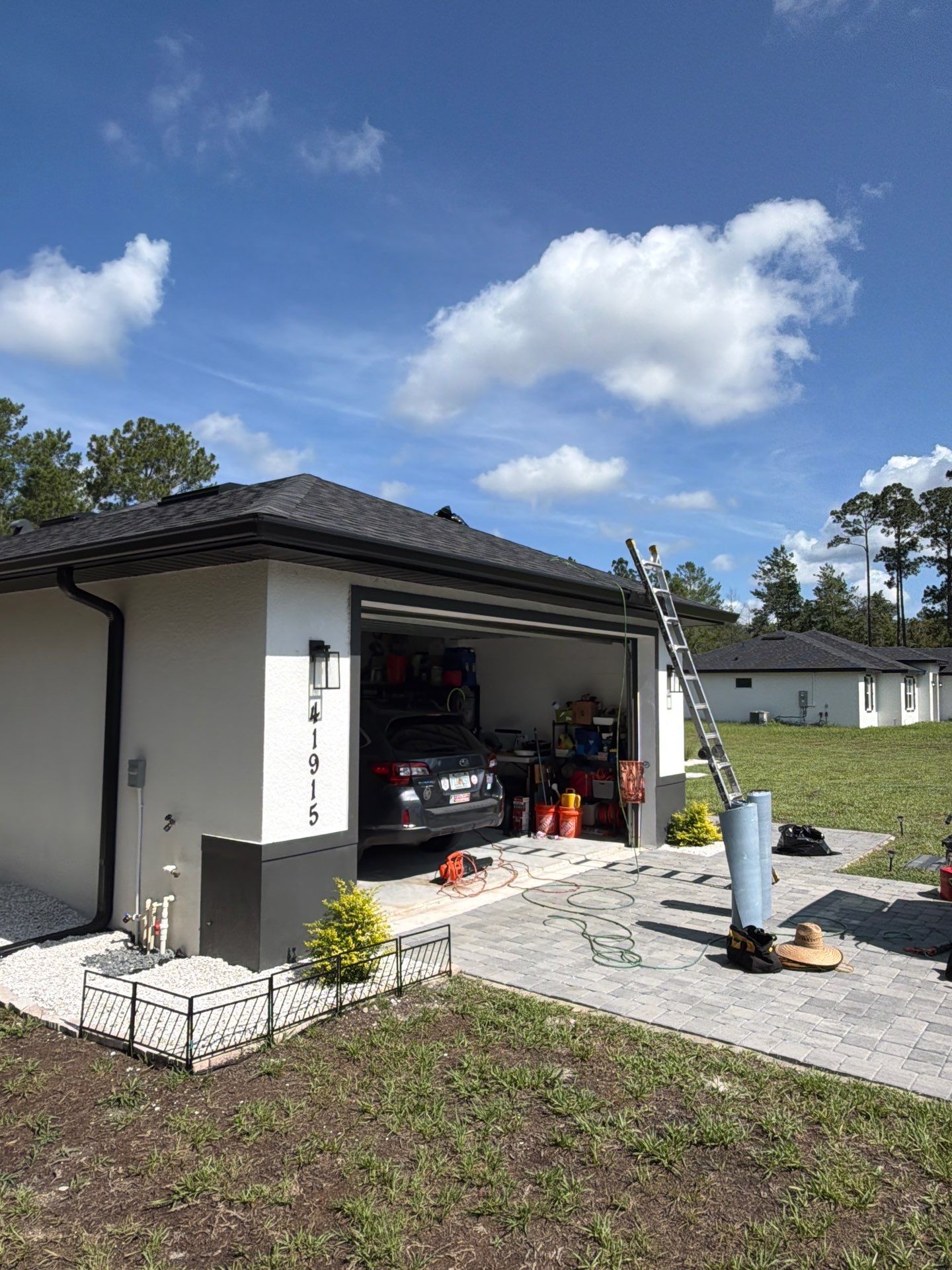 GAF Asphalt Shingle Roof Replacement with Skylight in Eustis by Fortified Roofing Solutions Corp.