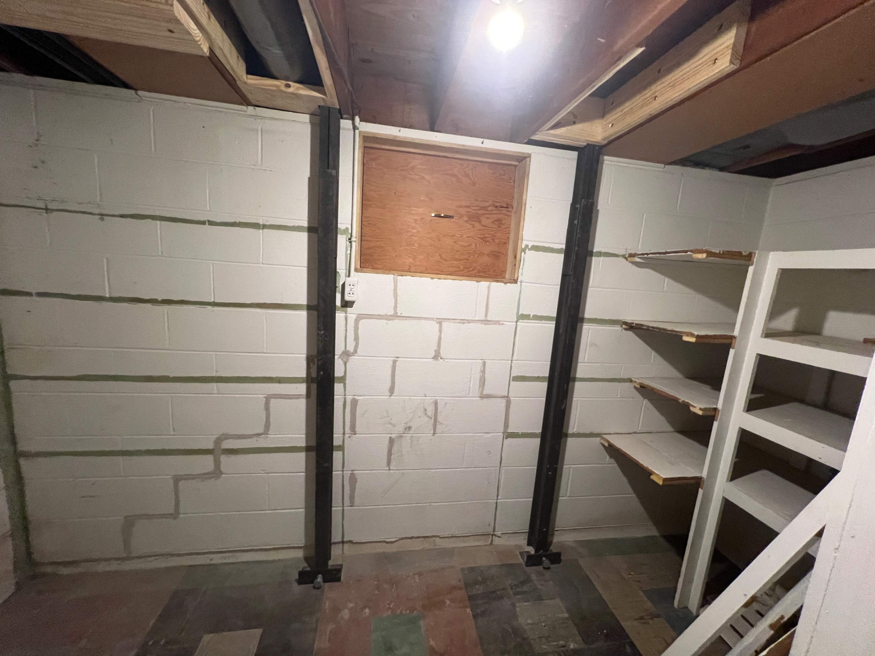 Wall Reinforcement and Shallow Tile System by Toledo Basement Repair