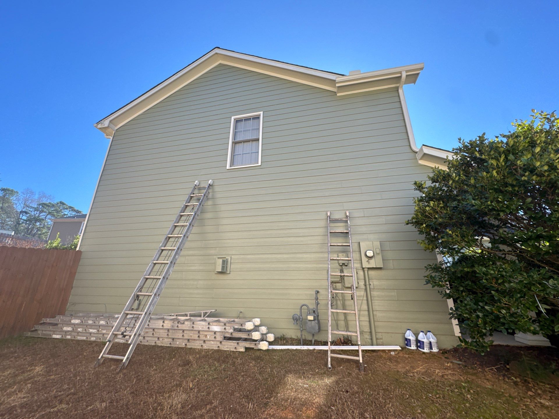 Two-Story Exterior Painting and Trim Refresh in Kennesaw, Georgia by Swift Home Renovations