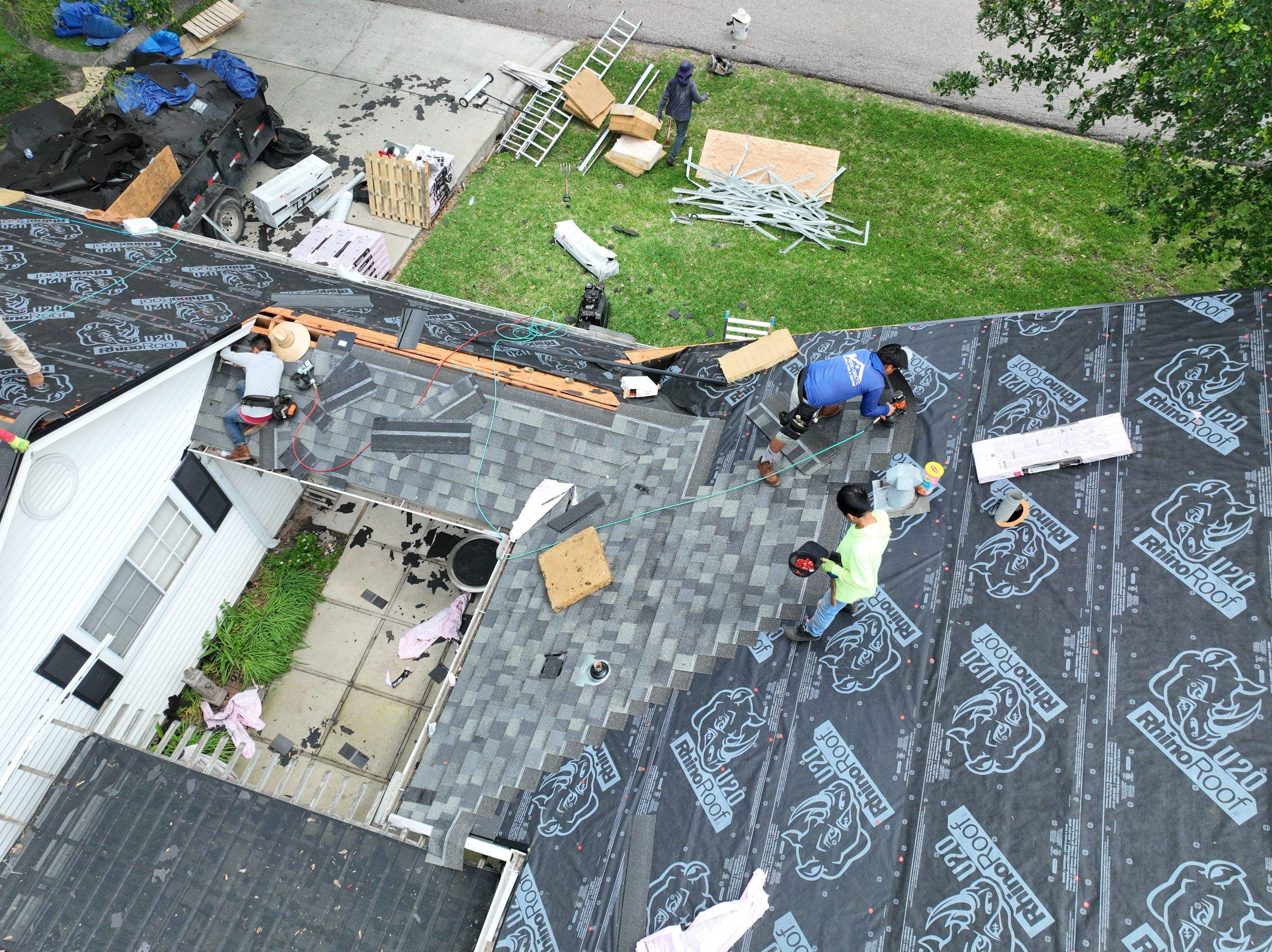 Residential Roofing Installation using Owen's Corning Duration by Roof Concepts Construction