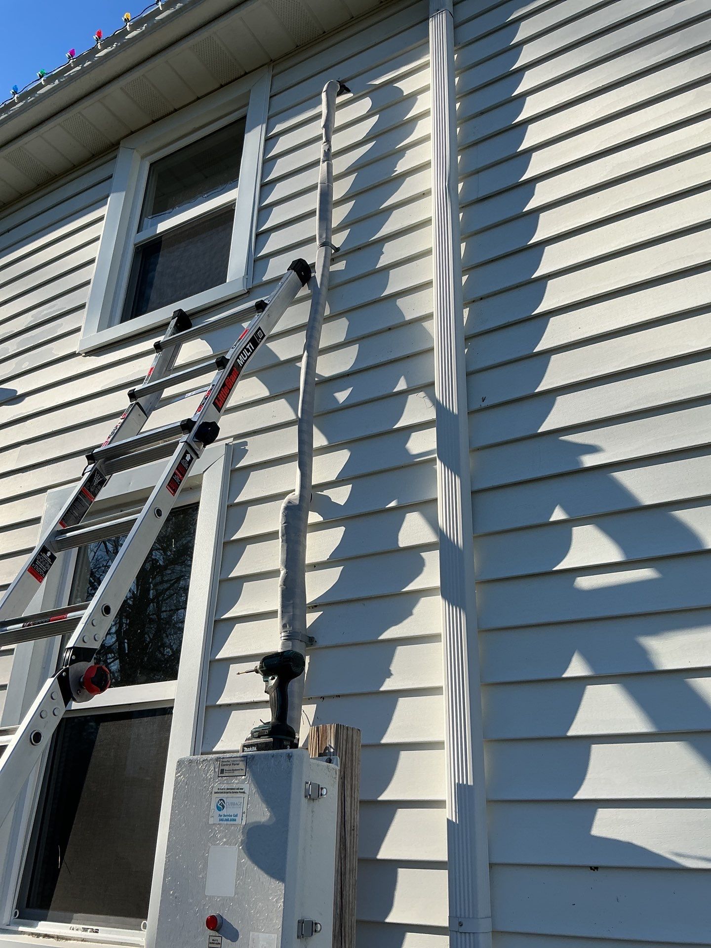 Fixed a handy man install in Elkton by Elemental Heating and air conditioning LLC