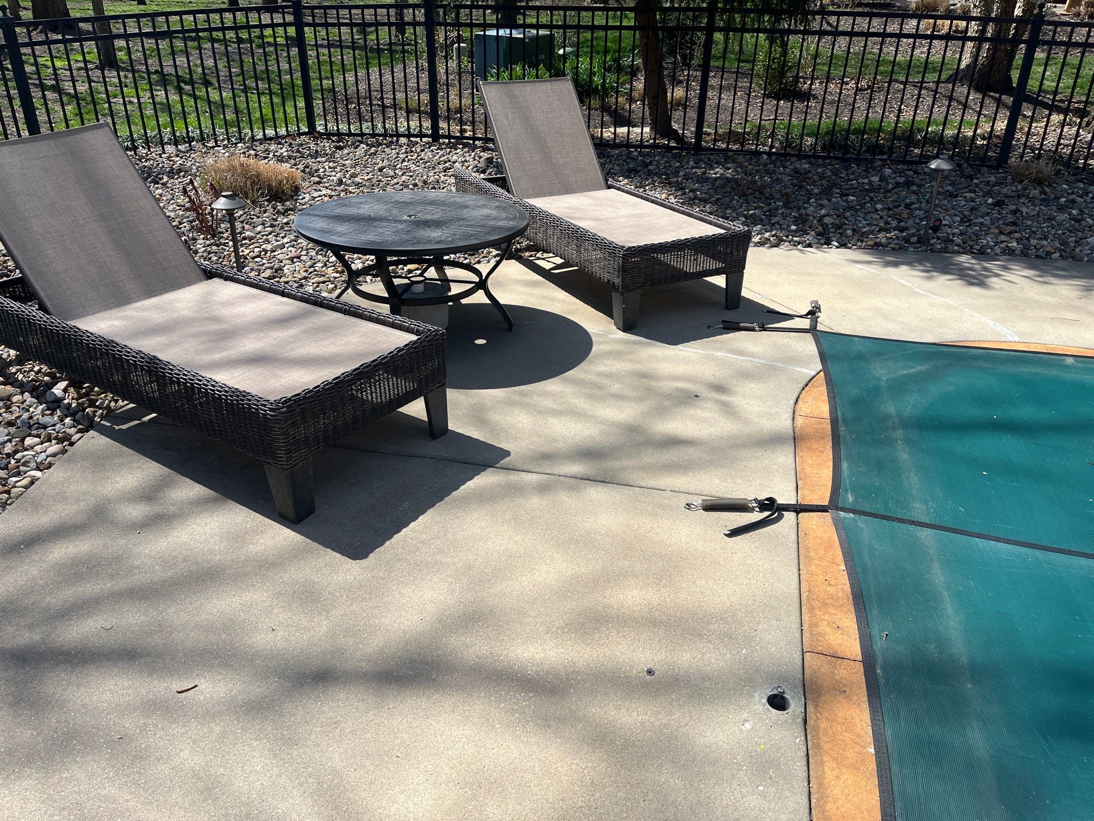 Pool Deck & Patio Resurface - Overland Park, KS by Big Red Decorative Concrete, LLC