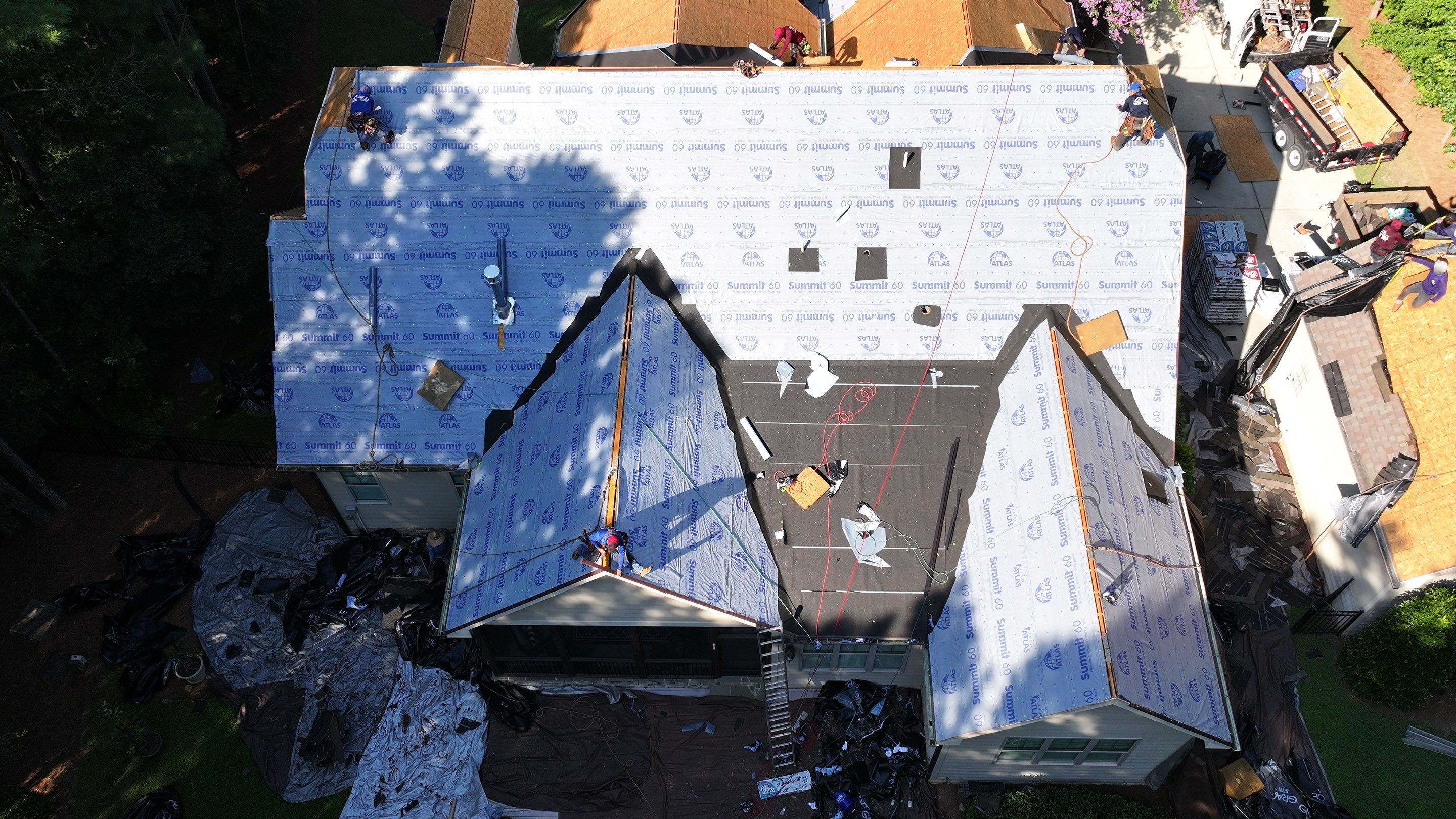 Project in Creedmoor - Atlas StormMaster Shake Weathered Wood by Pro Performance Roofing