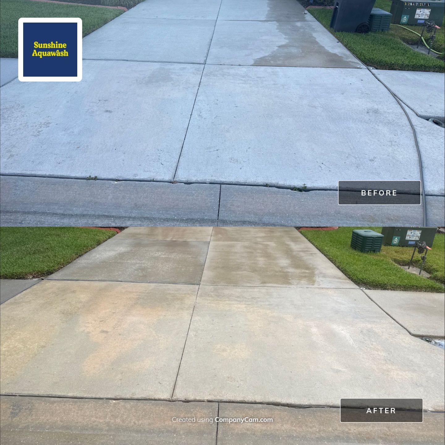 Trevesta Pool Deck & Exterior Cleaning Transformation by Sunshine AquaWash