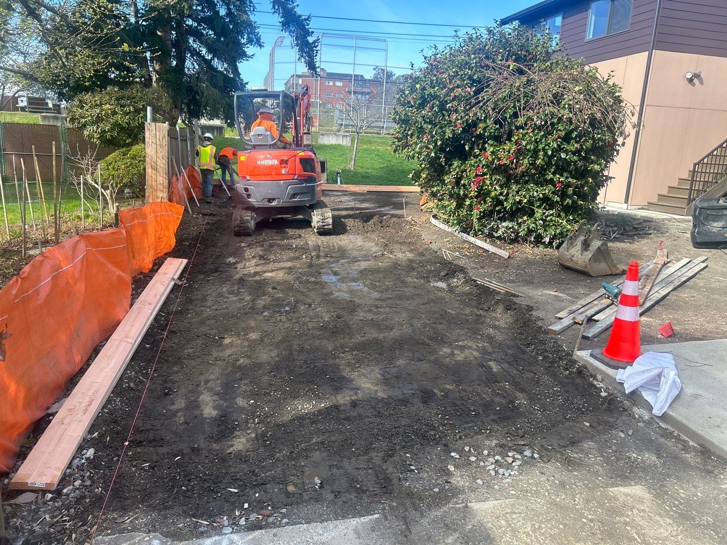 Ron | Pervious Concrete Driveway  by Jireh Asphalt & Concrete Inc 