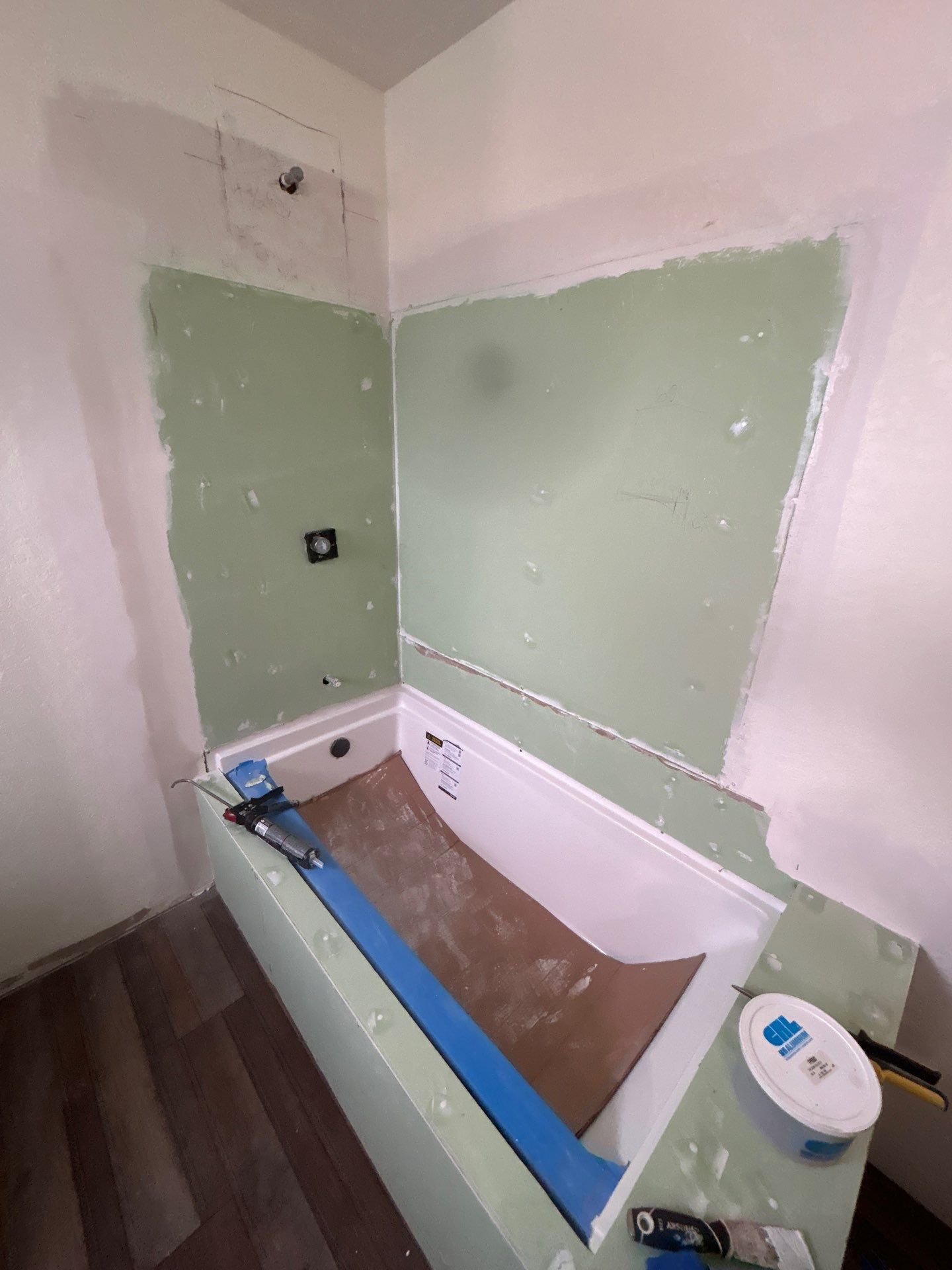 Bathroom Remodel with Double Vanity and Quartz Counters in Vacaville by H4H Remodeling and Repairs Inc.