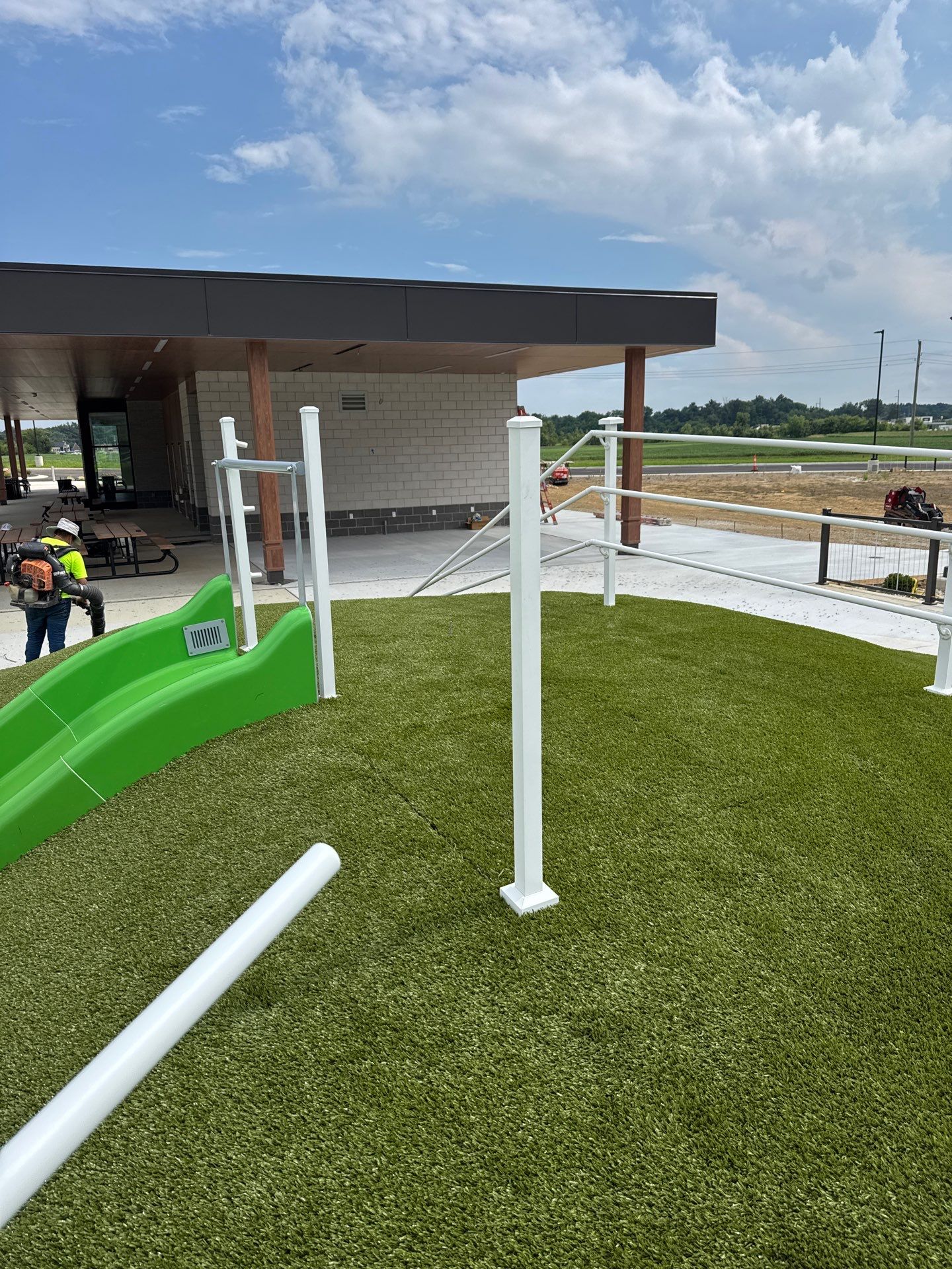Playground Grass in Newburgh, IN by ForeverLawn NEIN/INDY