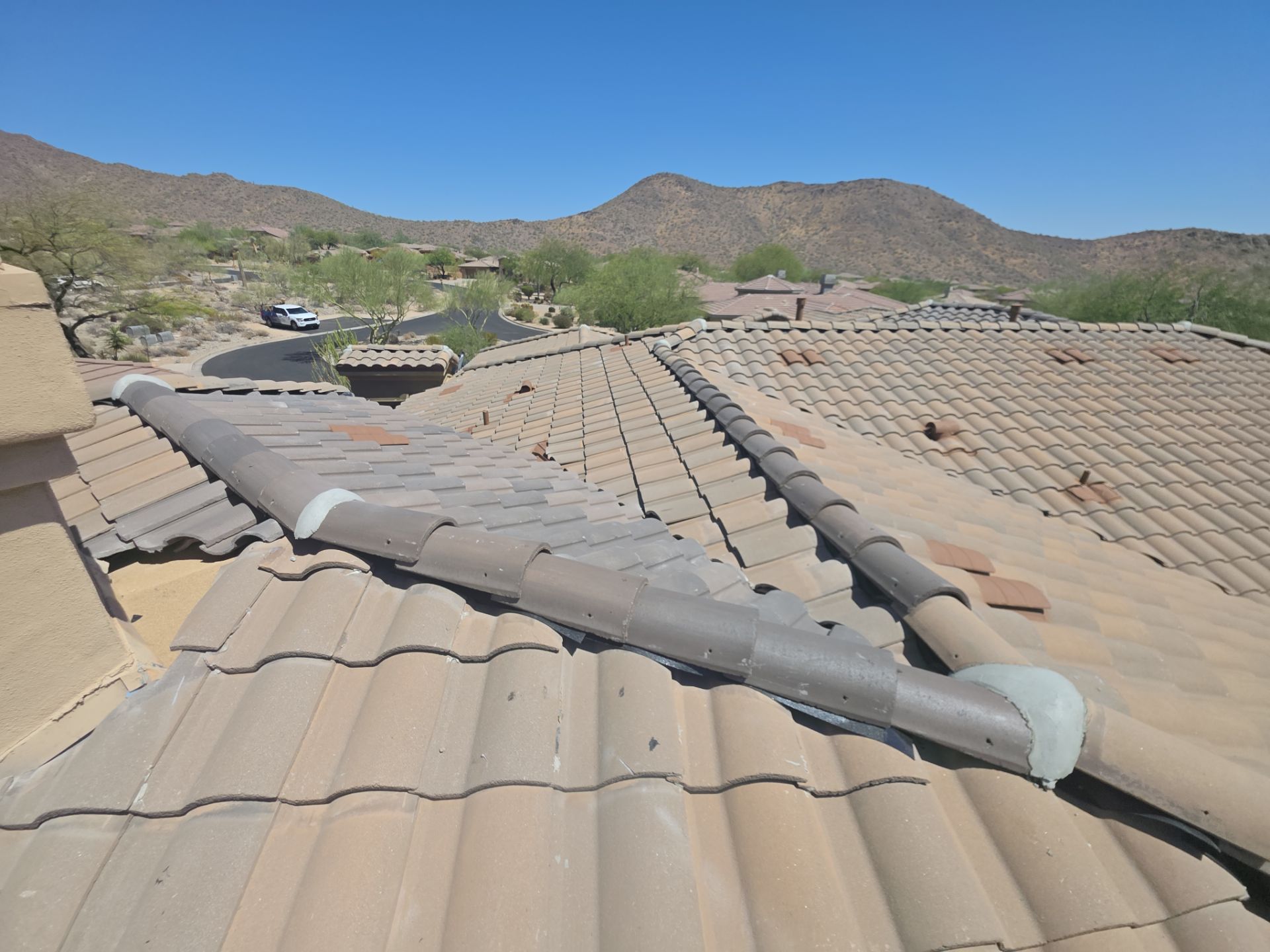 Tile Reset in Northern Scottsdale by Weather-Tite Roofing