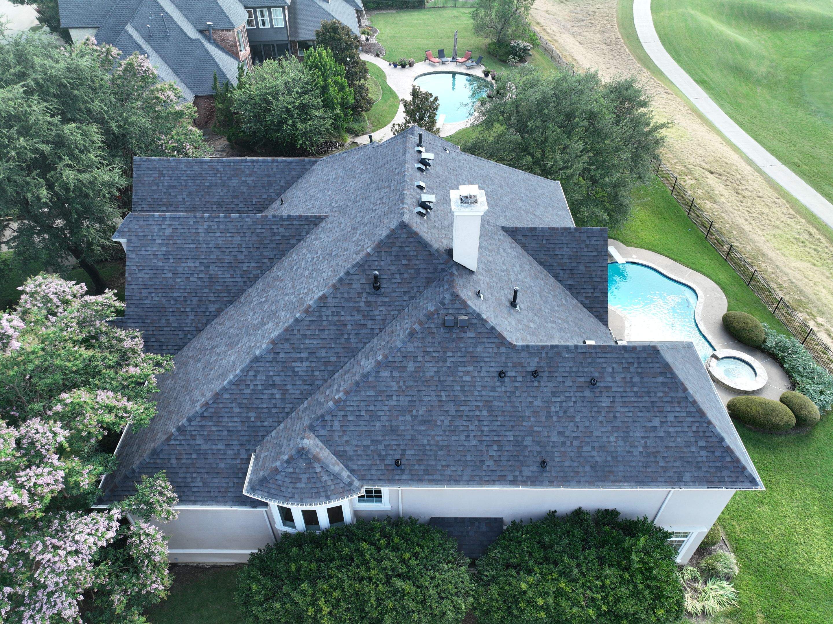 Residential Roofing Installation using Malarkey Vista Black Oak by OneSource Roofing and Restoration