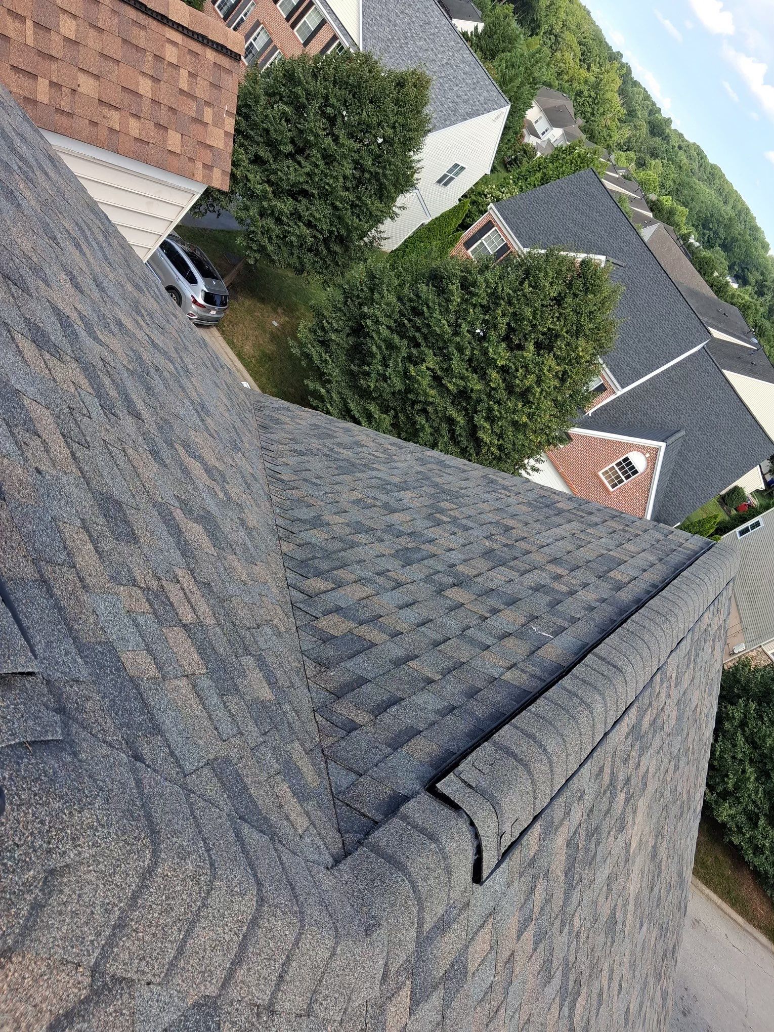 Owens Corning Architectural Shingle Roof Replacement in Ellicott City by Frederick Roof Repair