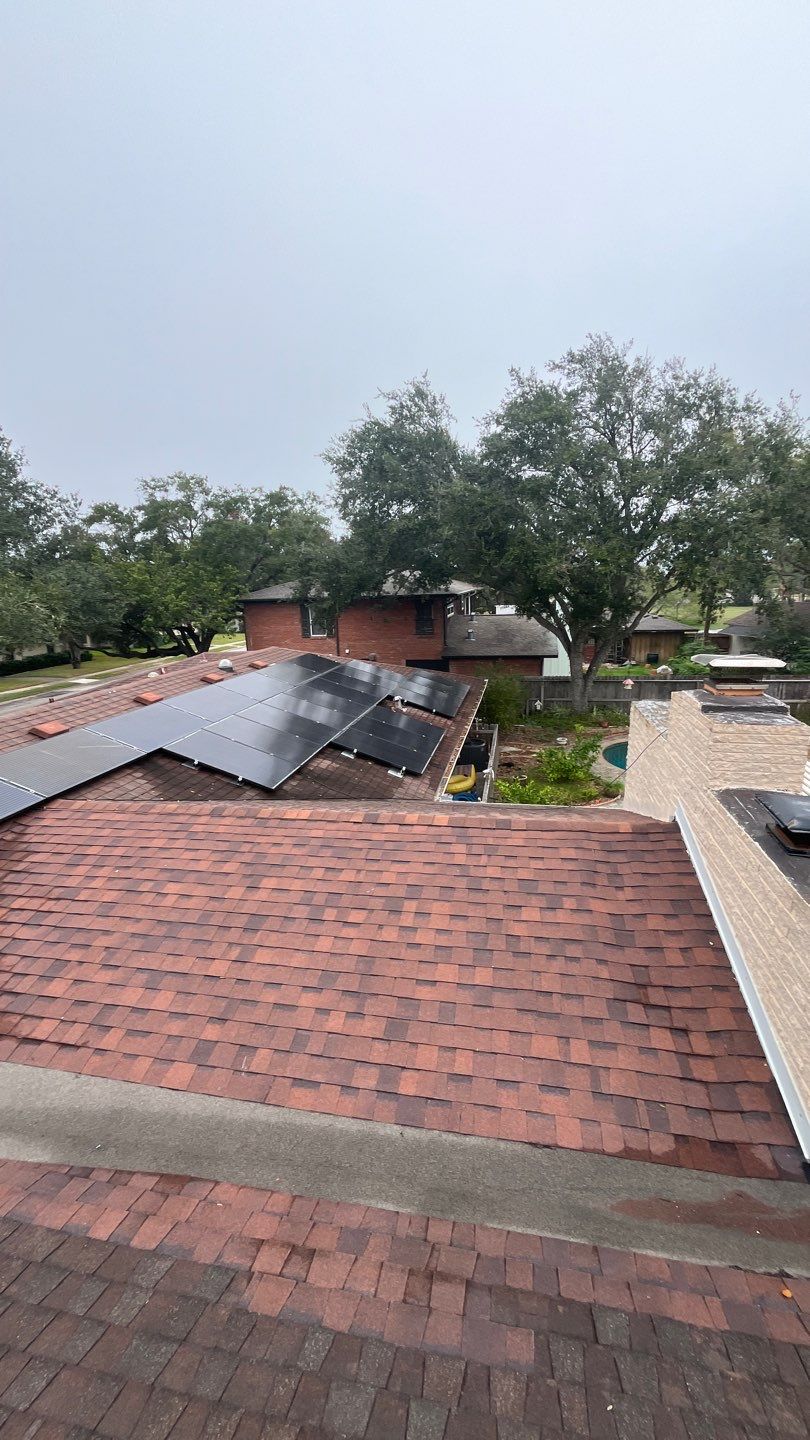 Residential Roofing Installation using Certainteed Landmark Moire Black by Galvan Roofing and Construction