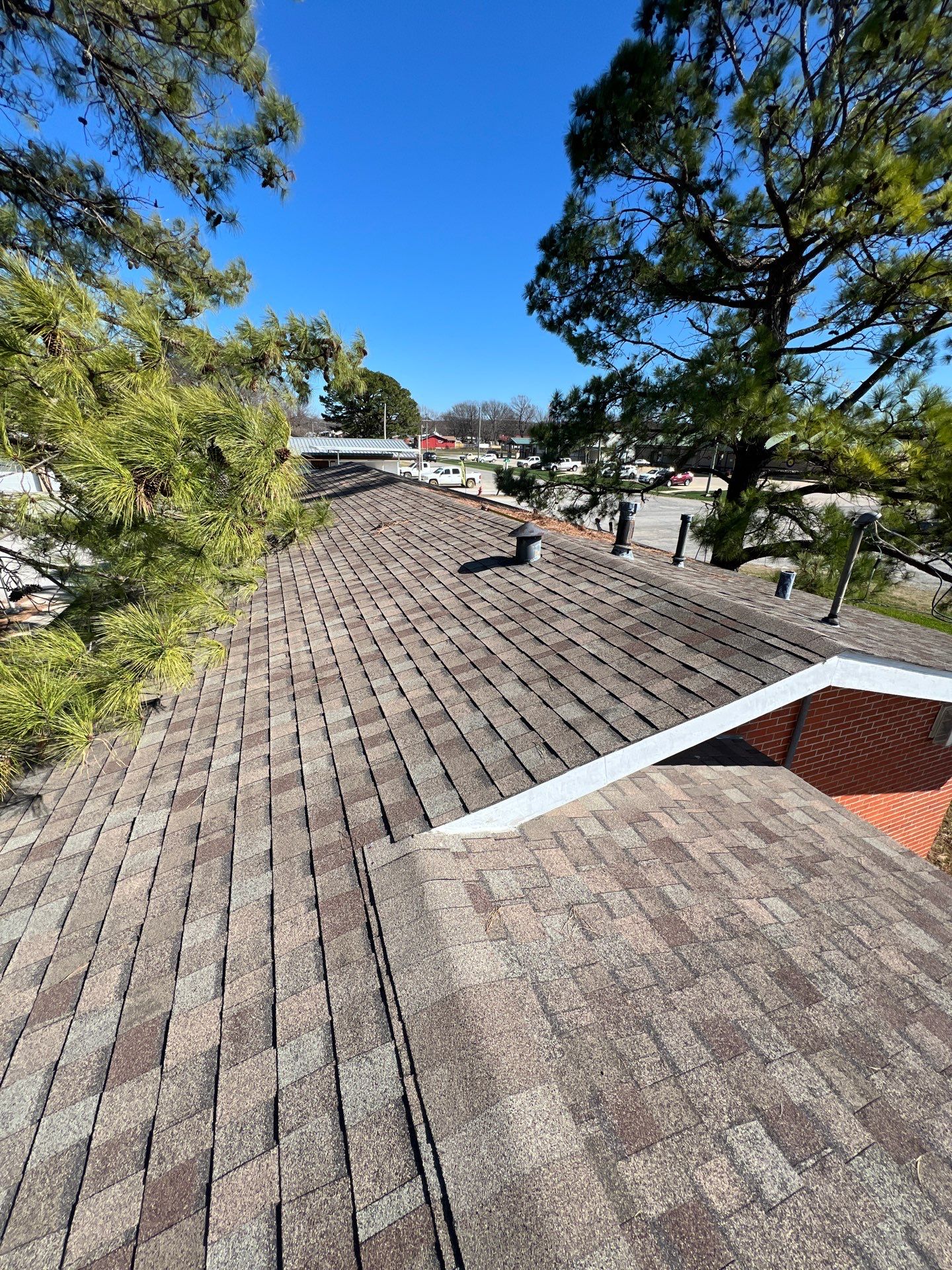 Roof replacement in Crowder, OK. by In & Out Construction & Remodeling, LLC