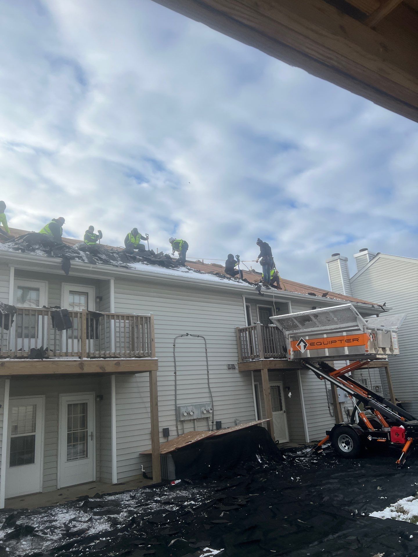 Project in Virginia Beach, VA by Jayhawk Exteriors