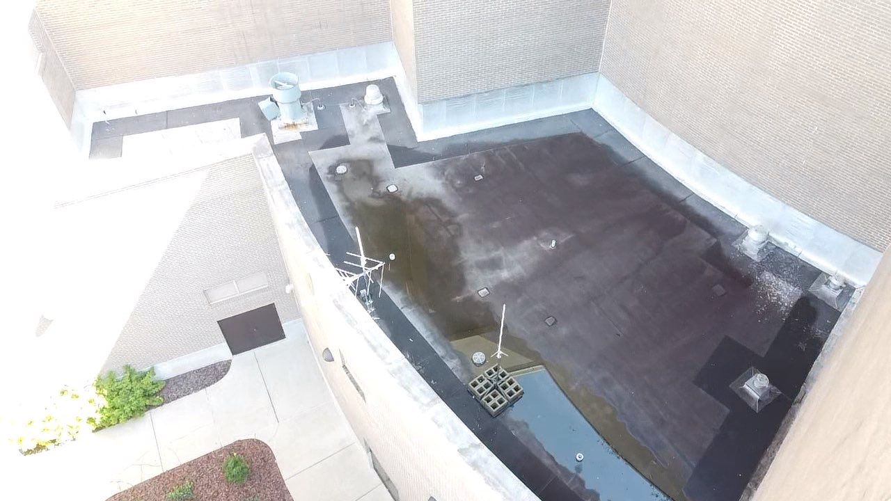 PCC Crowne Center Exterior Wall Repairs Pensacola, Fl by US Roofing Systems