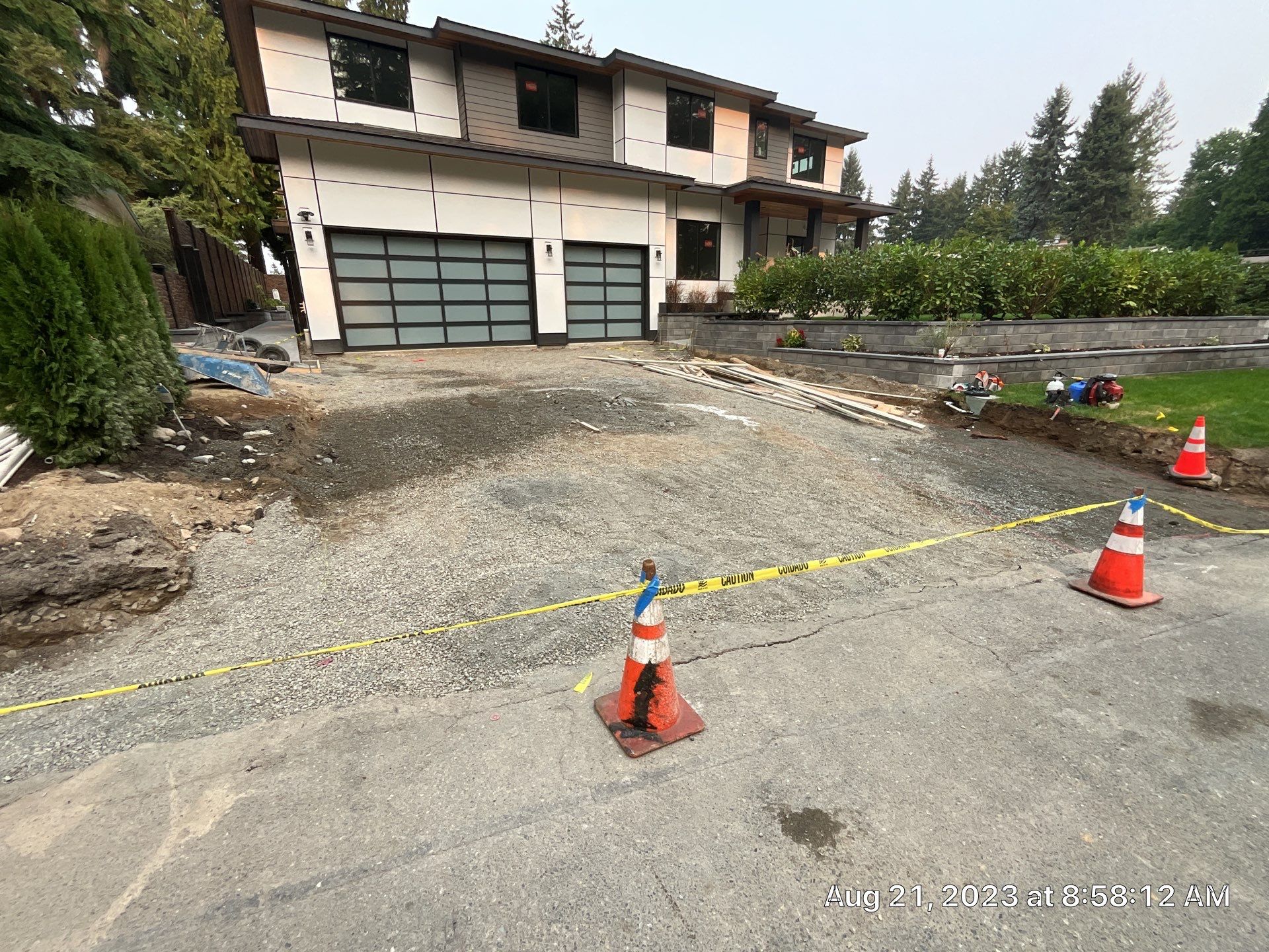 Bruce | Broom Finish Driveway, Concrete Project by Jireh Asphalt & Concrete Inc 