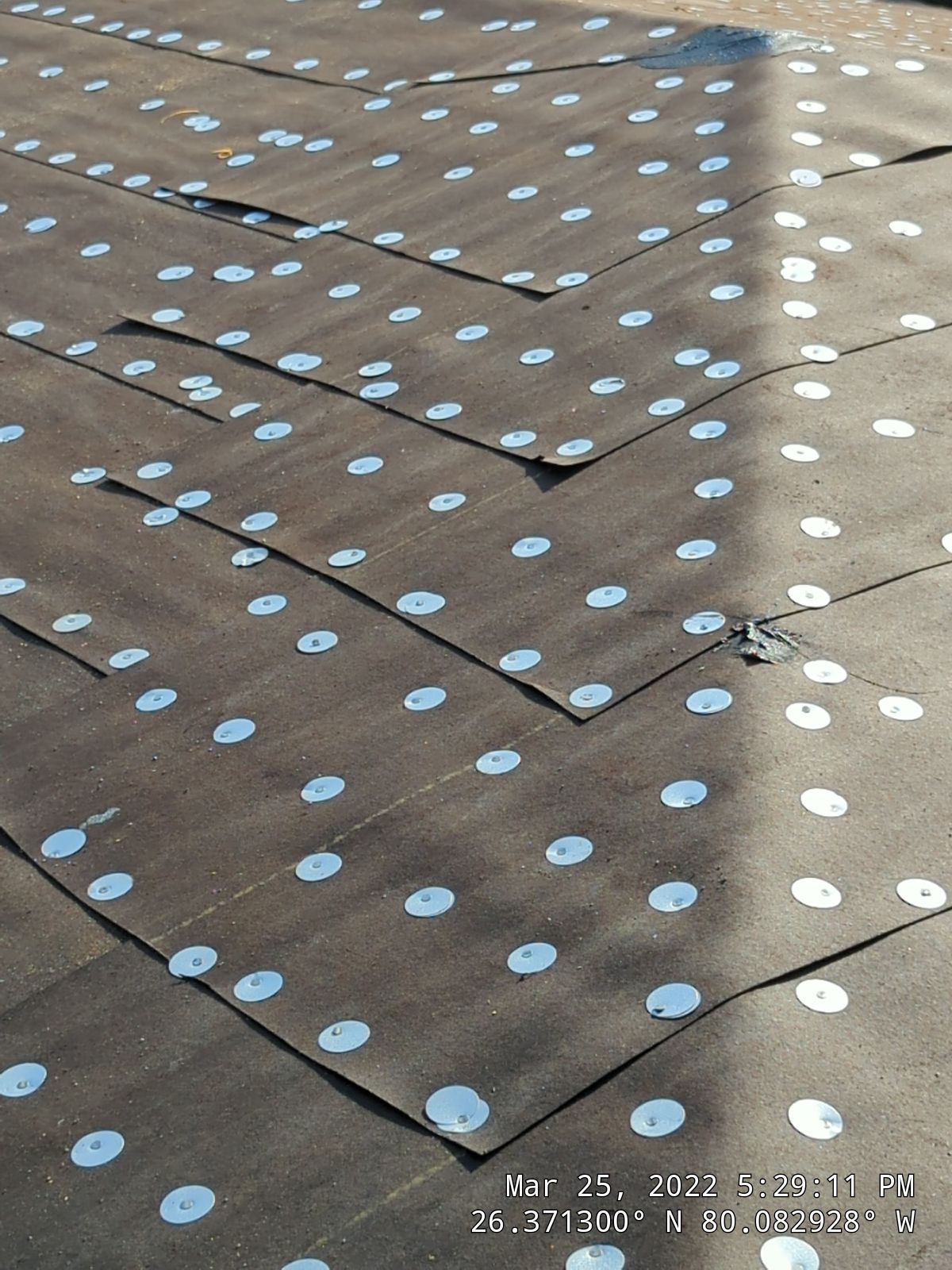 Residential Roofing Installation using 1" Nail strip metal roof by BLUES BROTHERS ROOFING