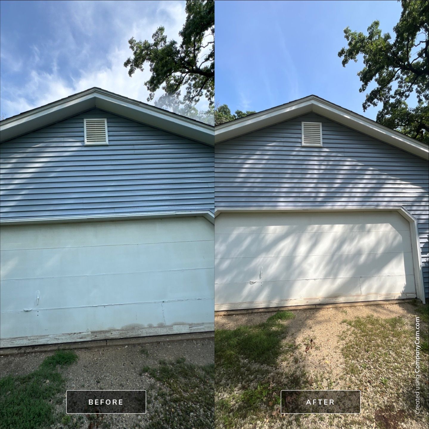 Project in Barrington by Simmons Power & Soft Washing