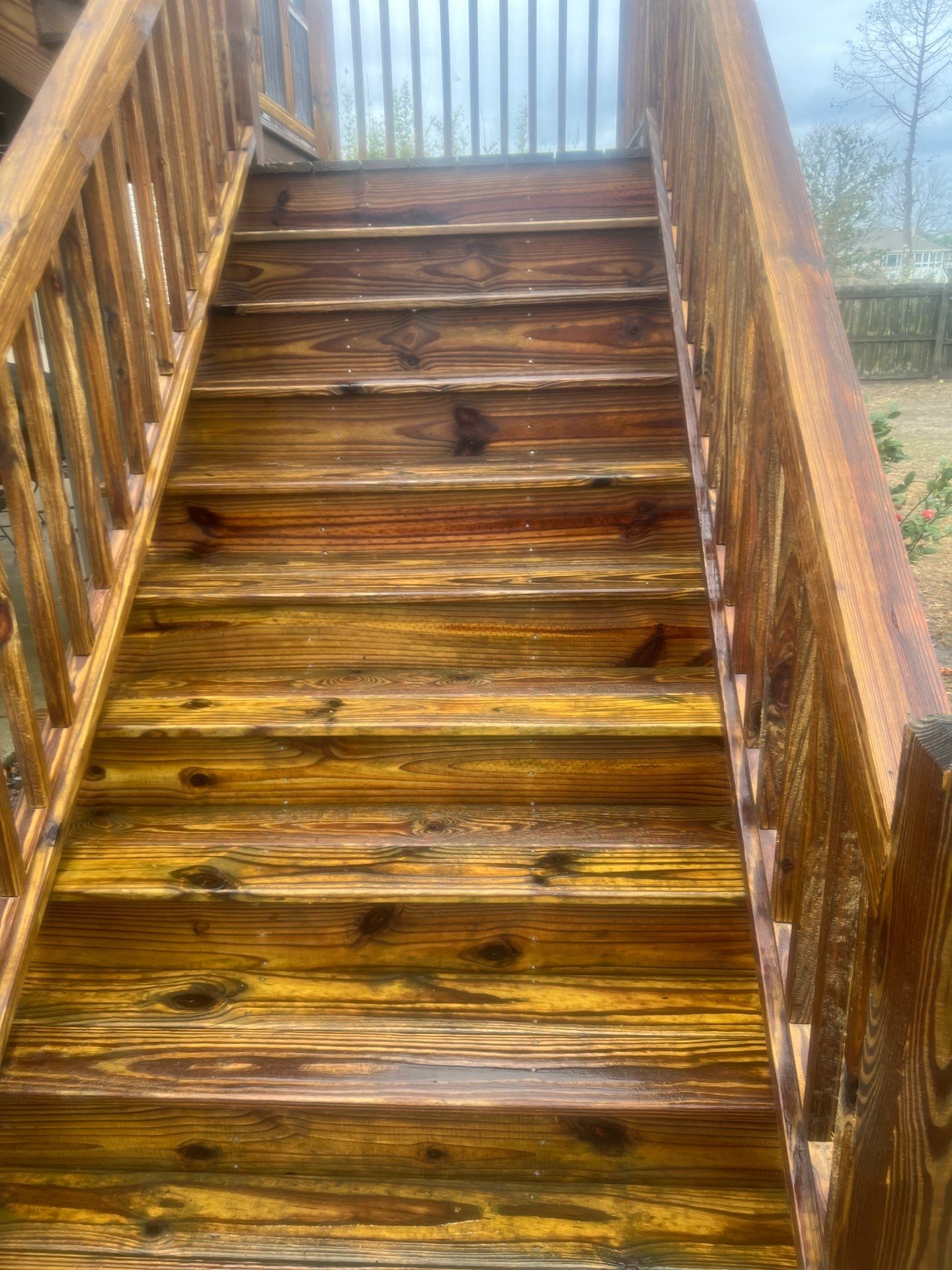 Weathered Deck and Screened Porch using Wood Sealant by DuraSeal