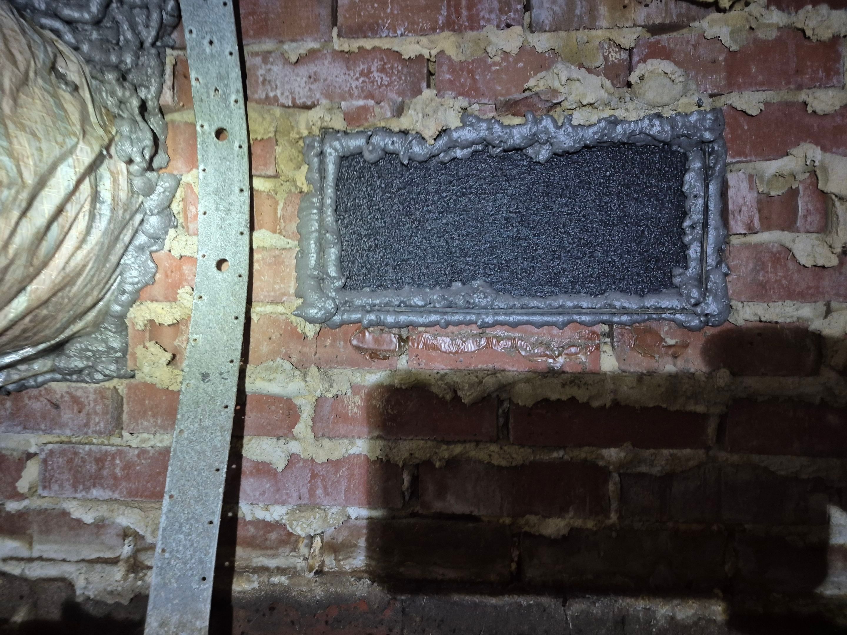 Project in Chesapeake by Patriot Crawl Space Repairs