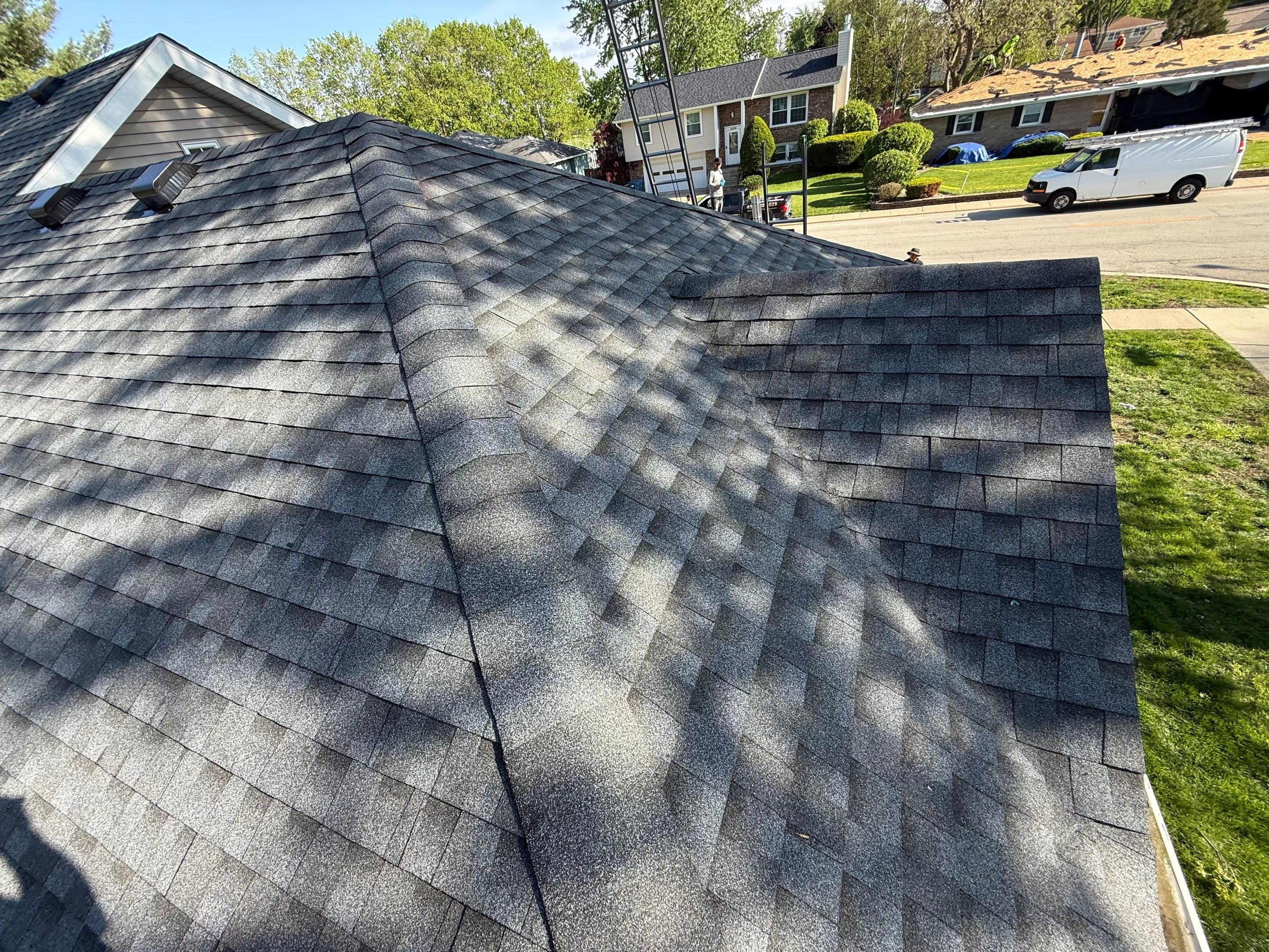 Roof replacement by Optimal Home Improvement 