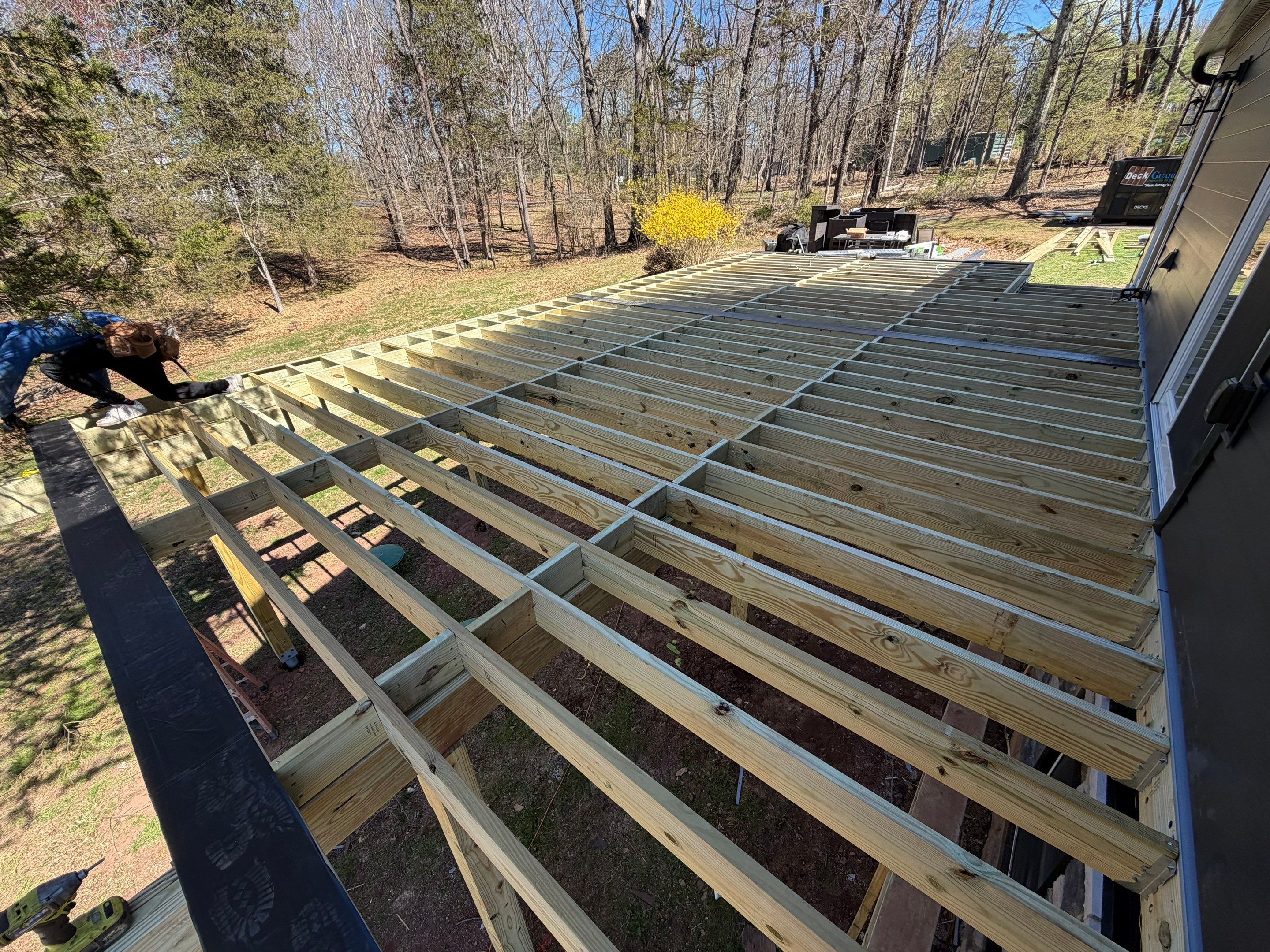 Deck Resurface in Readington Township, New Jersey by deck guardian