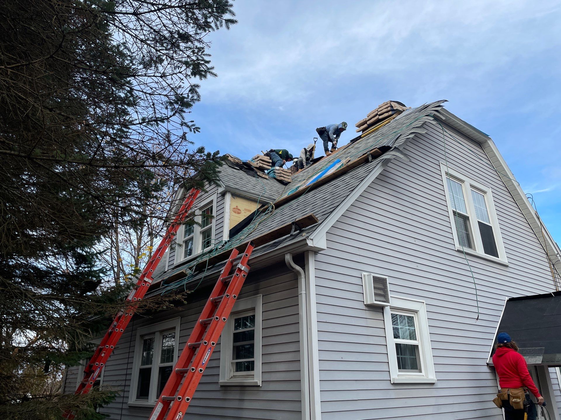 Roof Replacement using CertainTeed Landmark by 180 Contractors