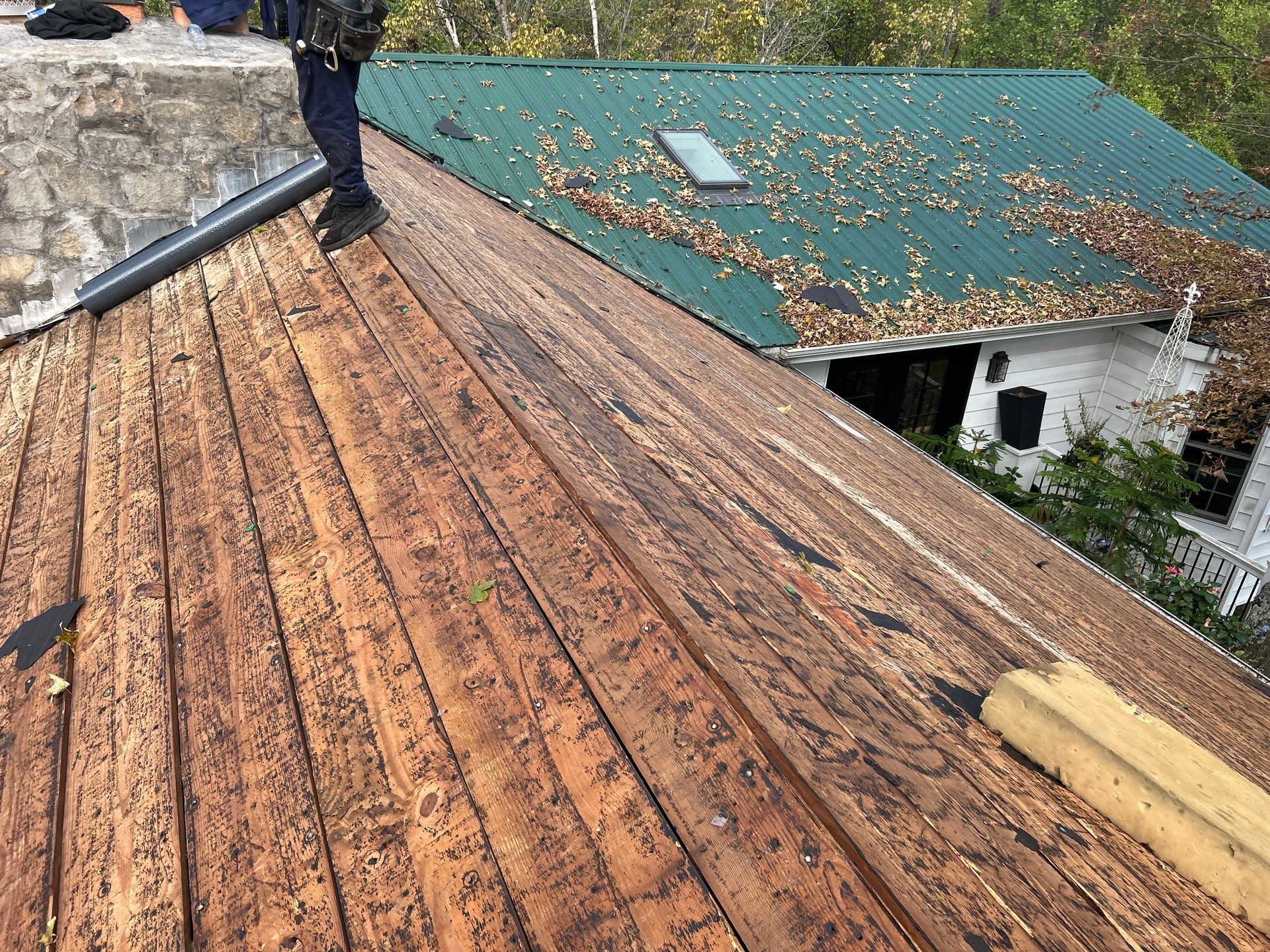 Residential Roofing Installation using Metal by Rainstoppers Roofing