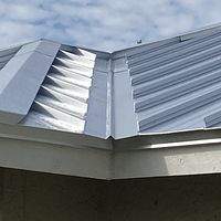 24ga 1.5" Snap-Lock Mill Finish  by Total Roofing System The Metal Roof Experts