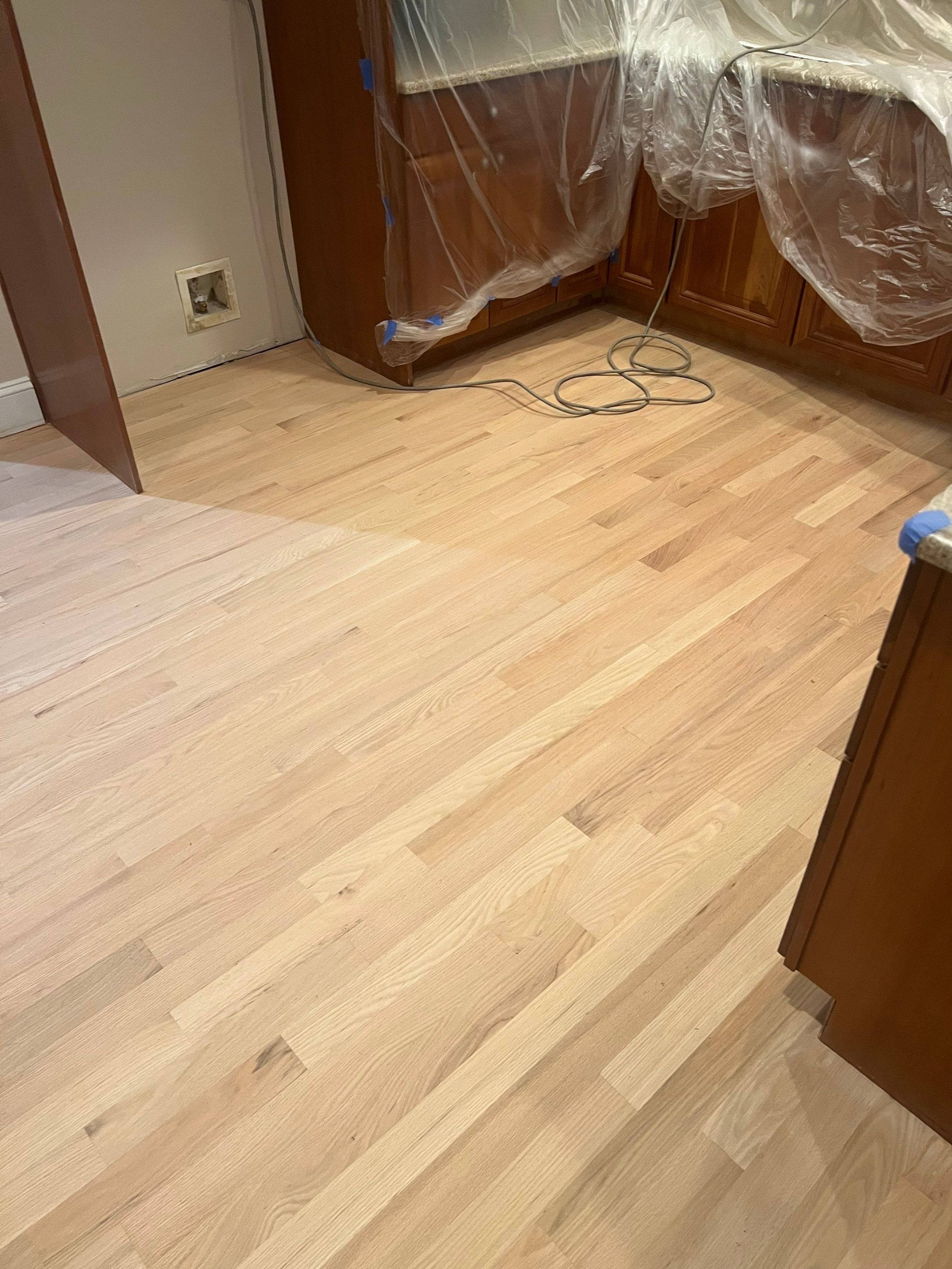 A beautiful refinishing project in The Oaks, Chapel Hill by Accent Custom Floors