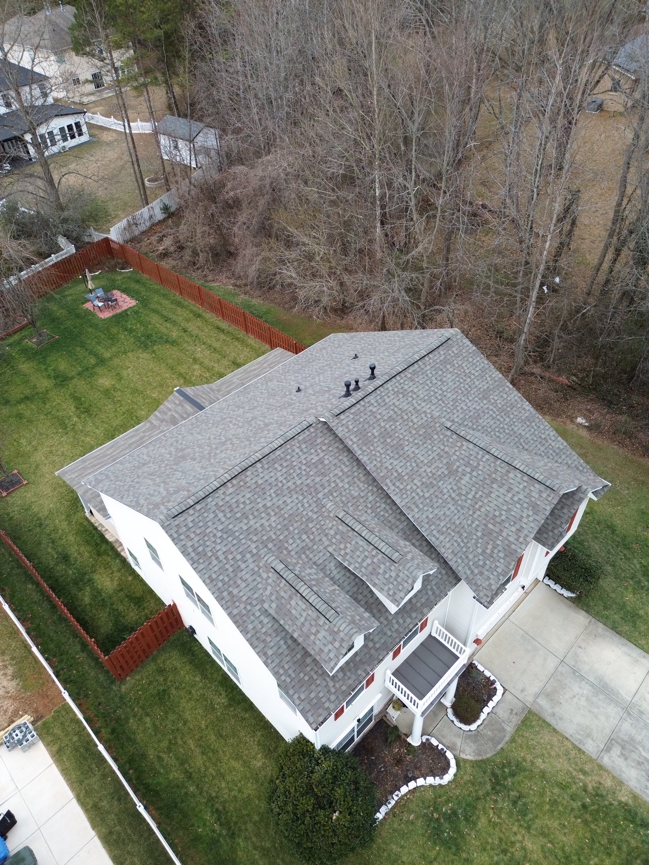 Roof replacement by hail and wind damage by Just Brilliant Restoration JBR