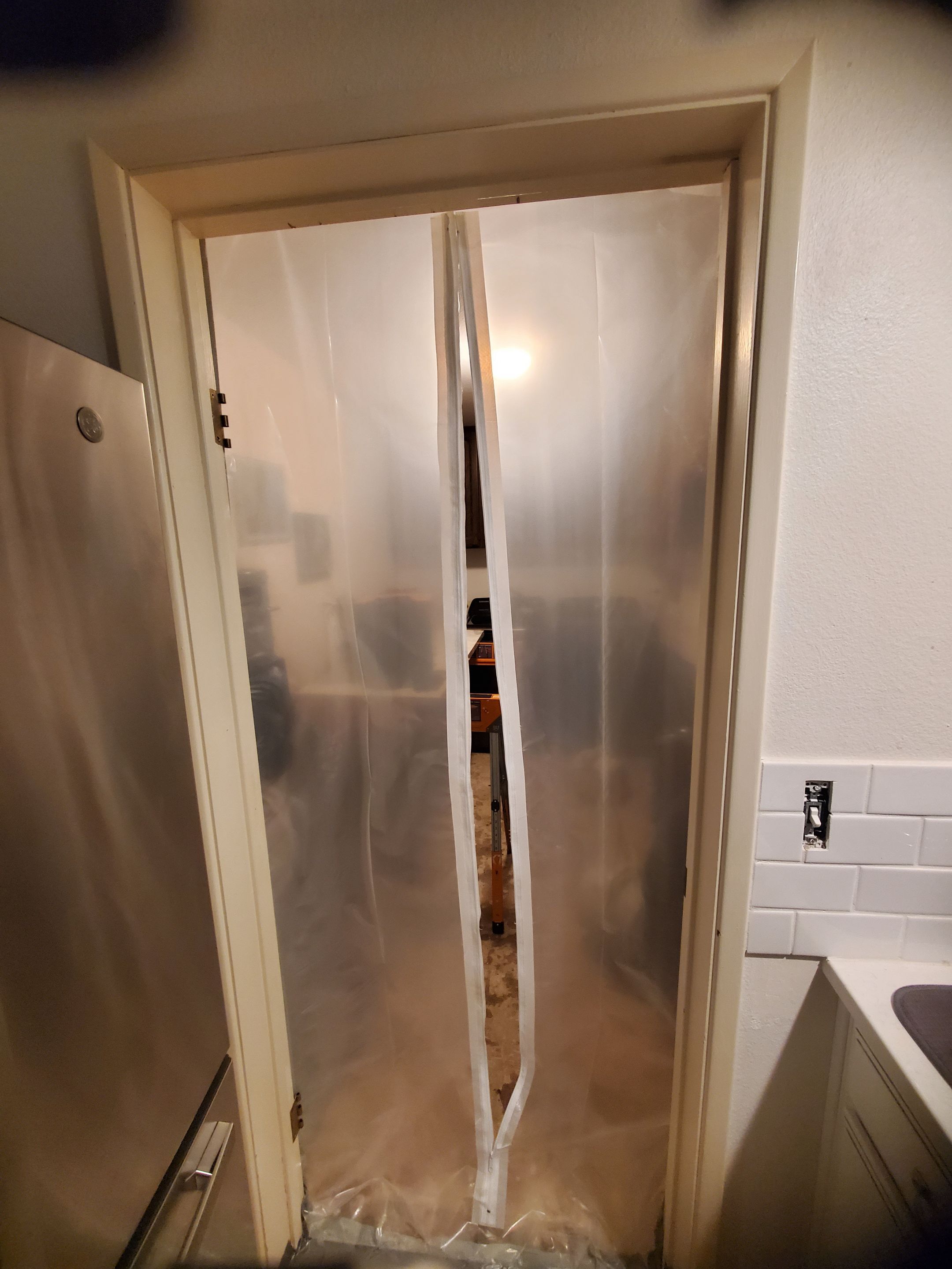 Water Damage using Air Movers by Construction Now LLC