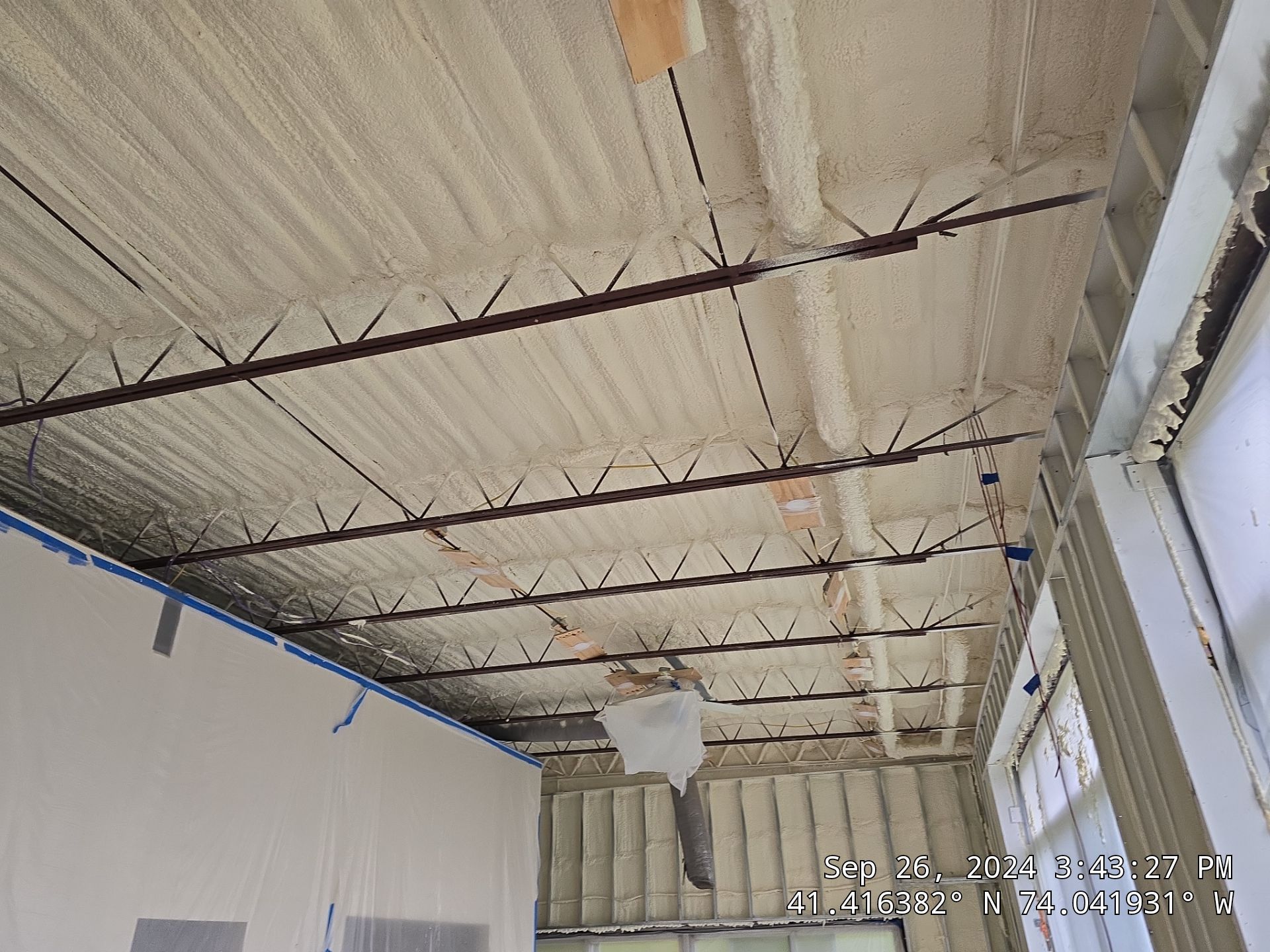 Spray Foam Insulation using Closed Cell Spray Foam by NYS Foam & Energy