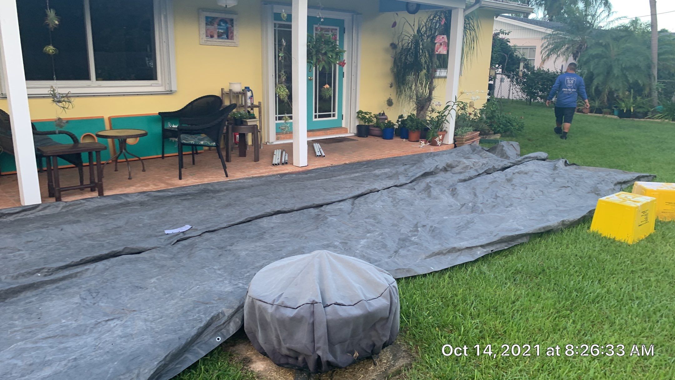 Residential Roofing Installation using 1" Nail strip metal roof by BLUES BROTHERS ROOFING