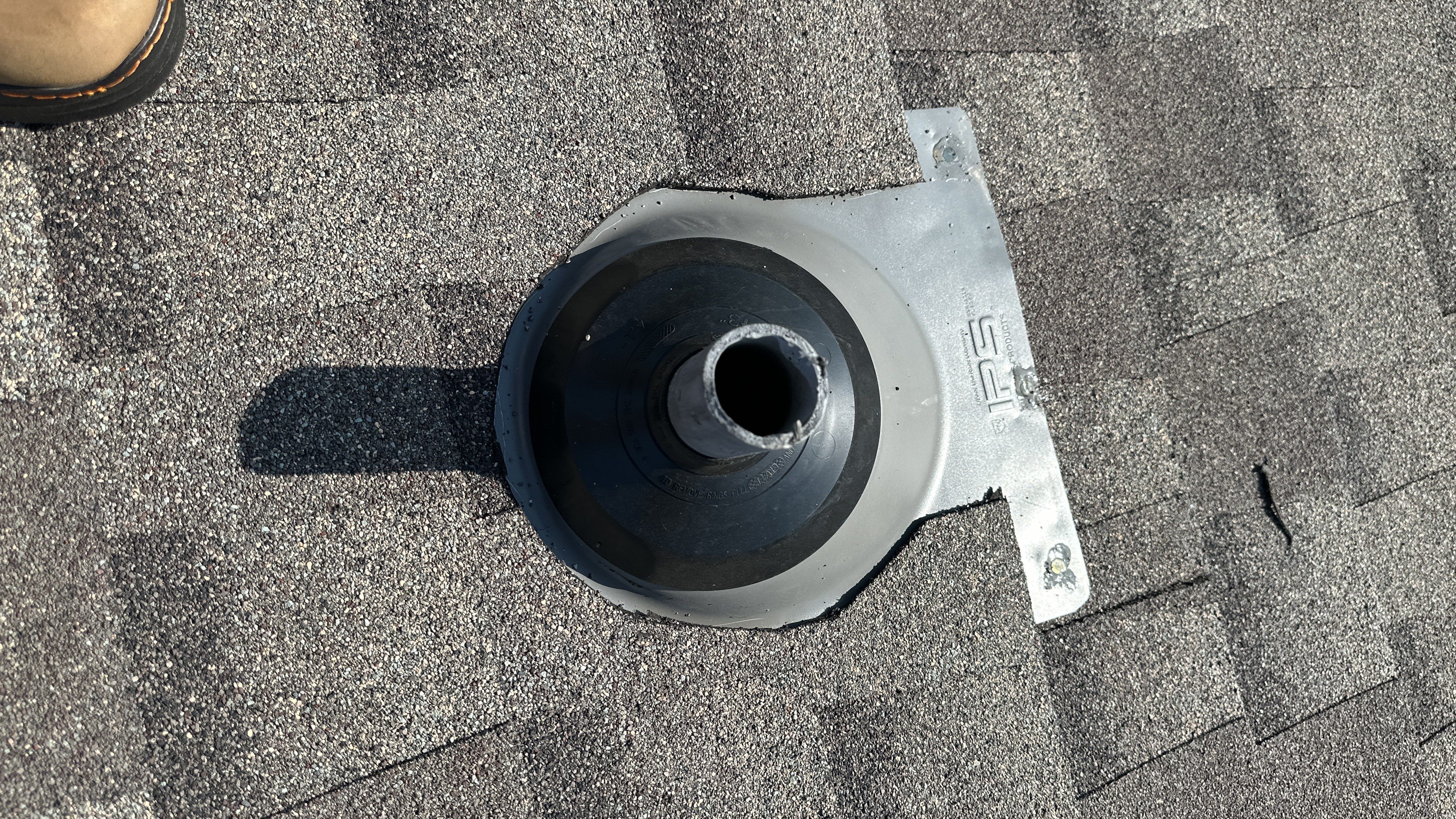 Reroof using GAF HDZ by Castillo Roofing