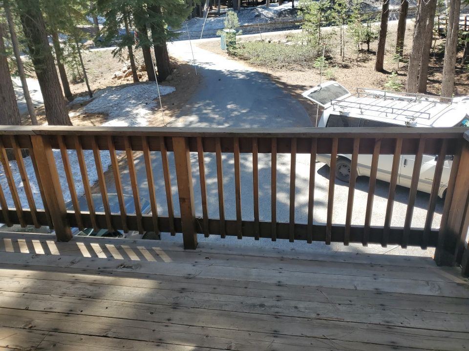 Railing Replacement by The Tahoe Tradesman