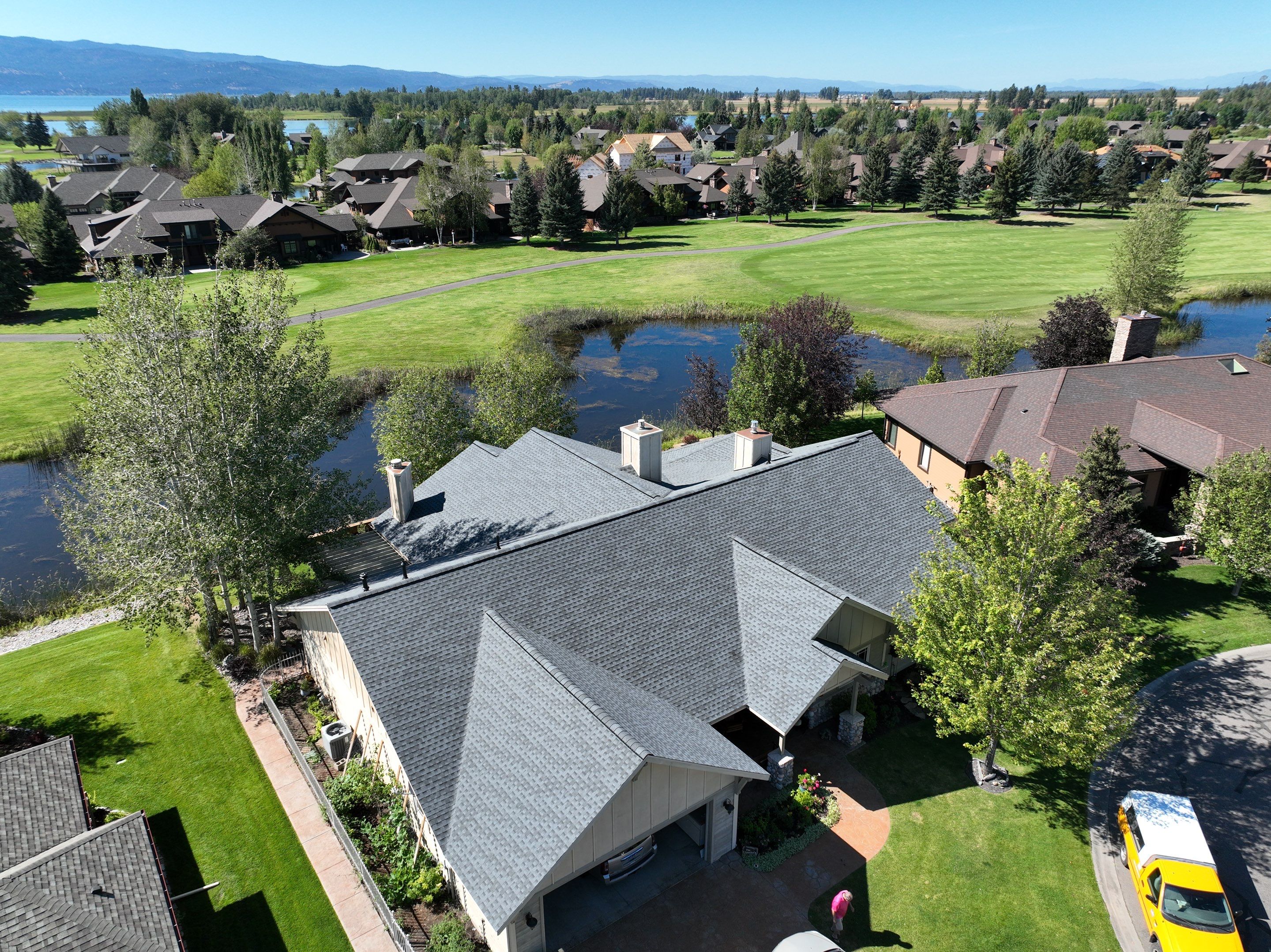 GAF Timberline HDZ - Pewter Gray by Montana Roofing Solutions