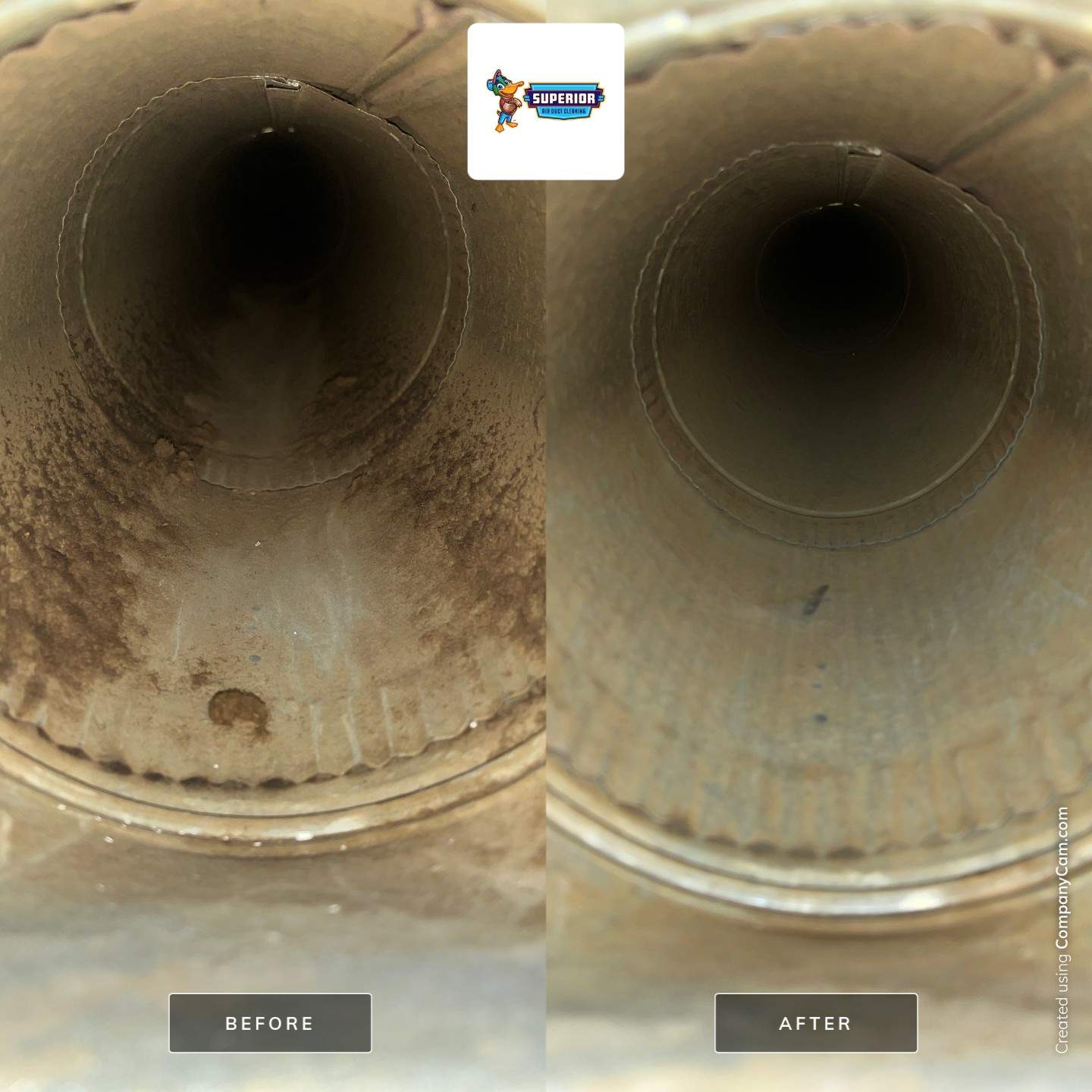 Air Duct Cleaning With a Vacuum Truck in New Castle, PA by Superior Air Duct Cleaning